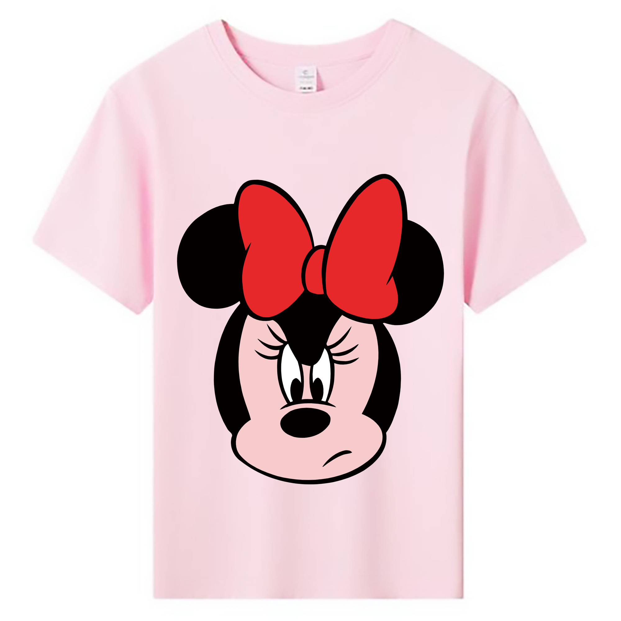 ミッキーマウス Mickey Mouse 綿100％キッズTシャツ（フロントプリント）