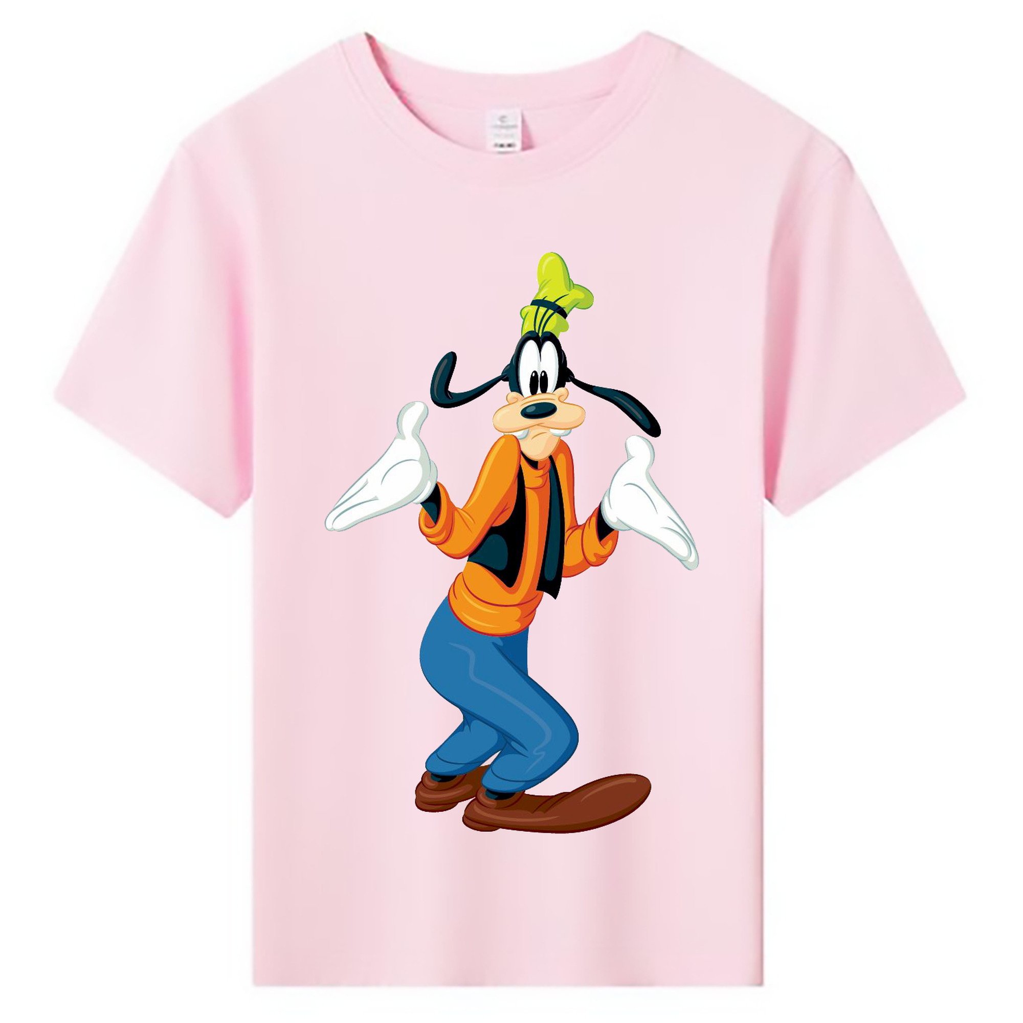 ミッキーマウス Mickey Mouse 綿100％キッズTシャツ（フロントプリント）