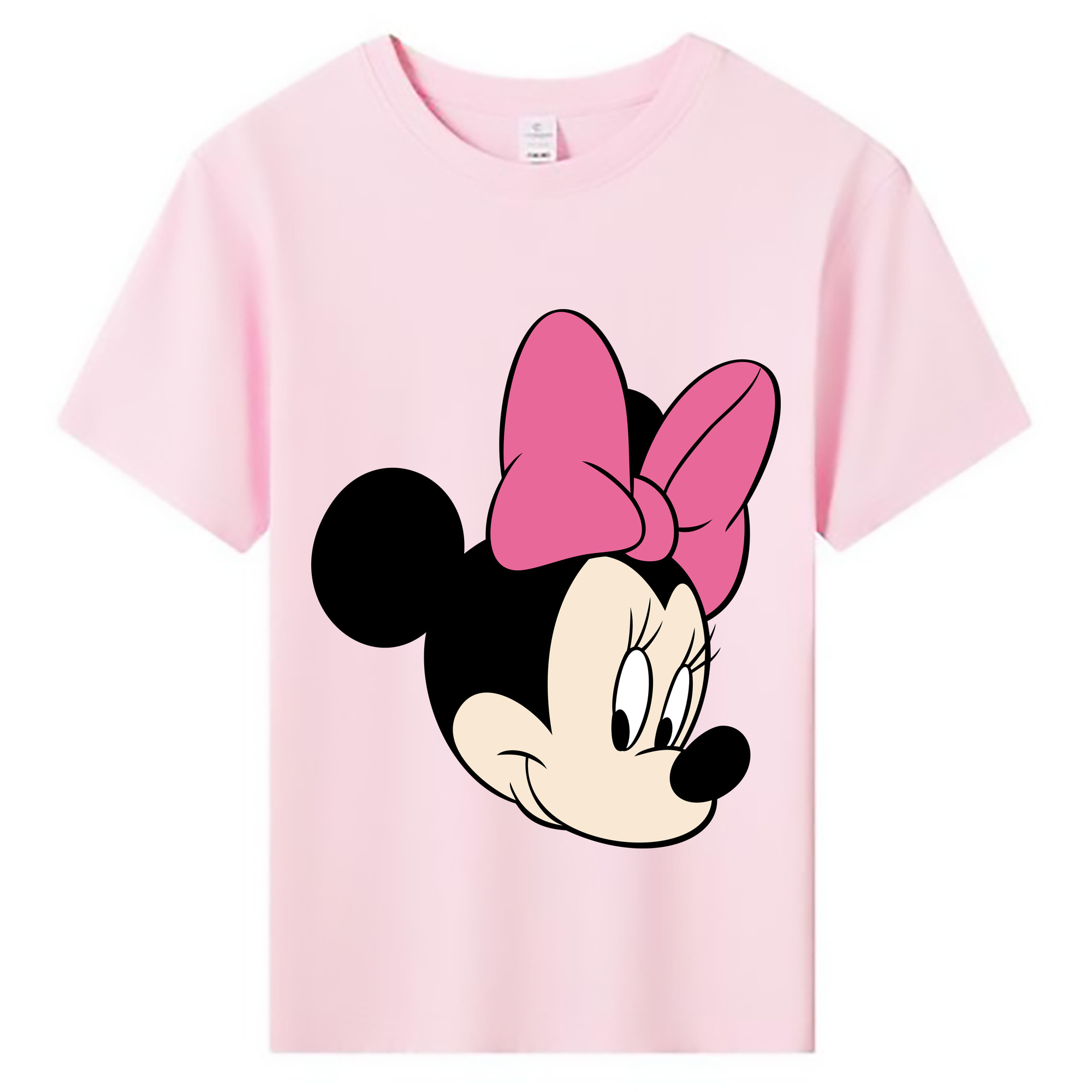 ミッキーマウス Mickey Mouse 綿100％キッズTシャツ（フロントプリント）