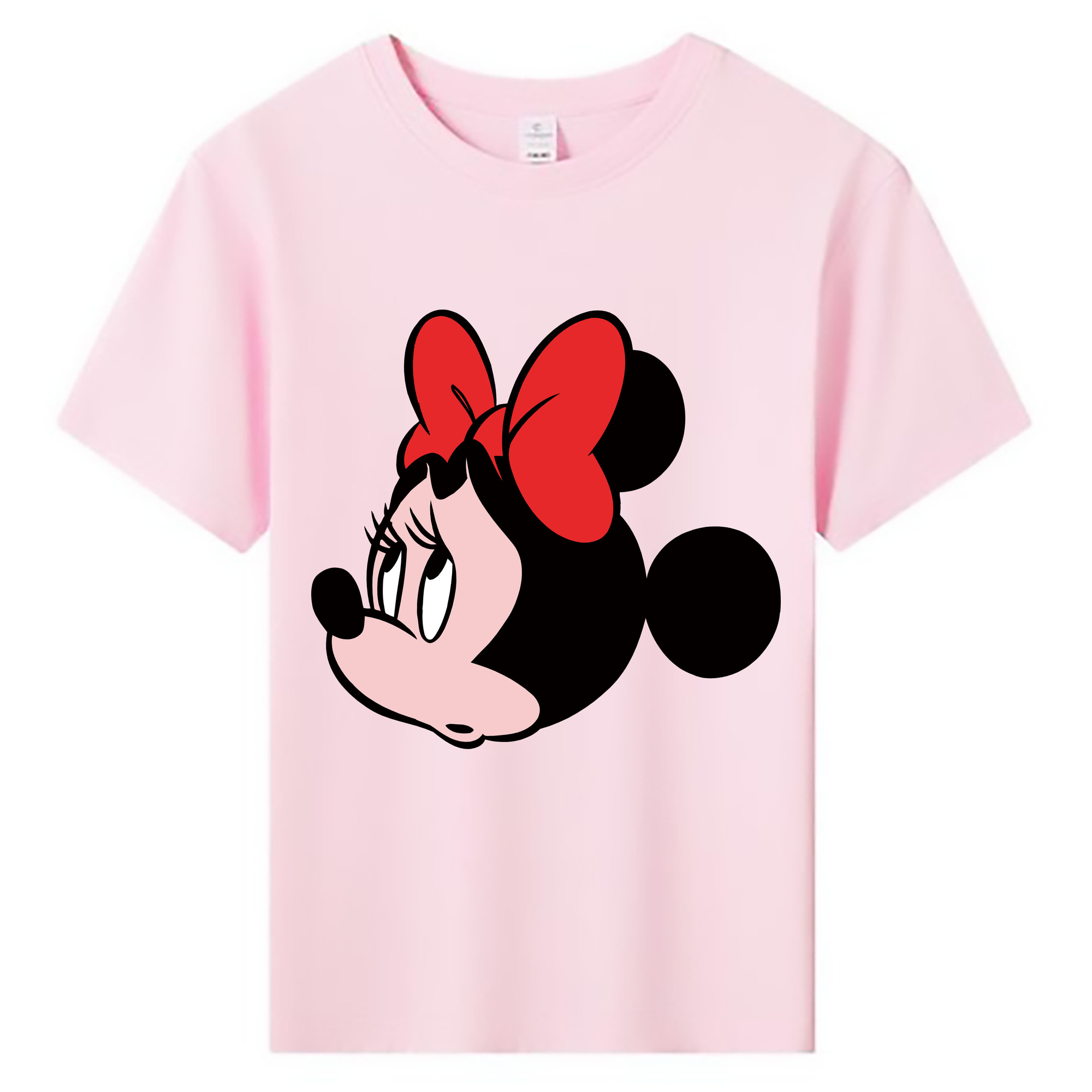 ミッキーマウス Mickey Mouse 綿100％キッズTシャツ（フロントプリント）