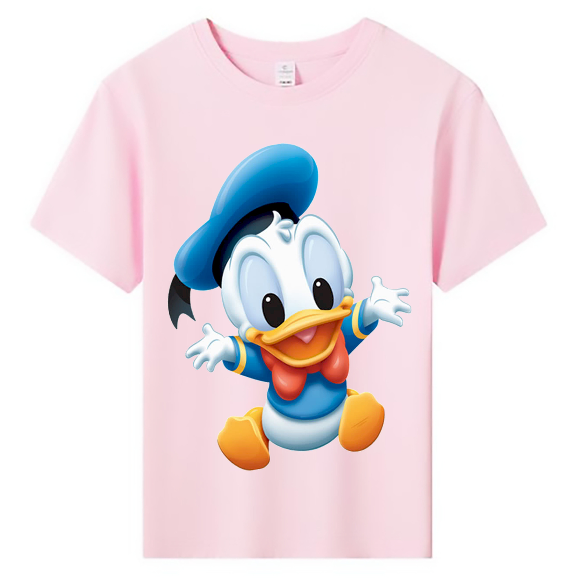 ミッキーマウス Mickey Mouse 綿100％キッズTシャツ（フロントプリント）