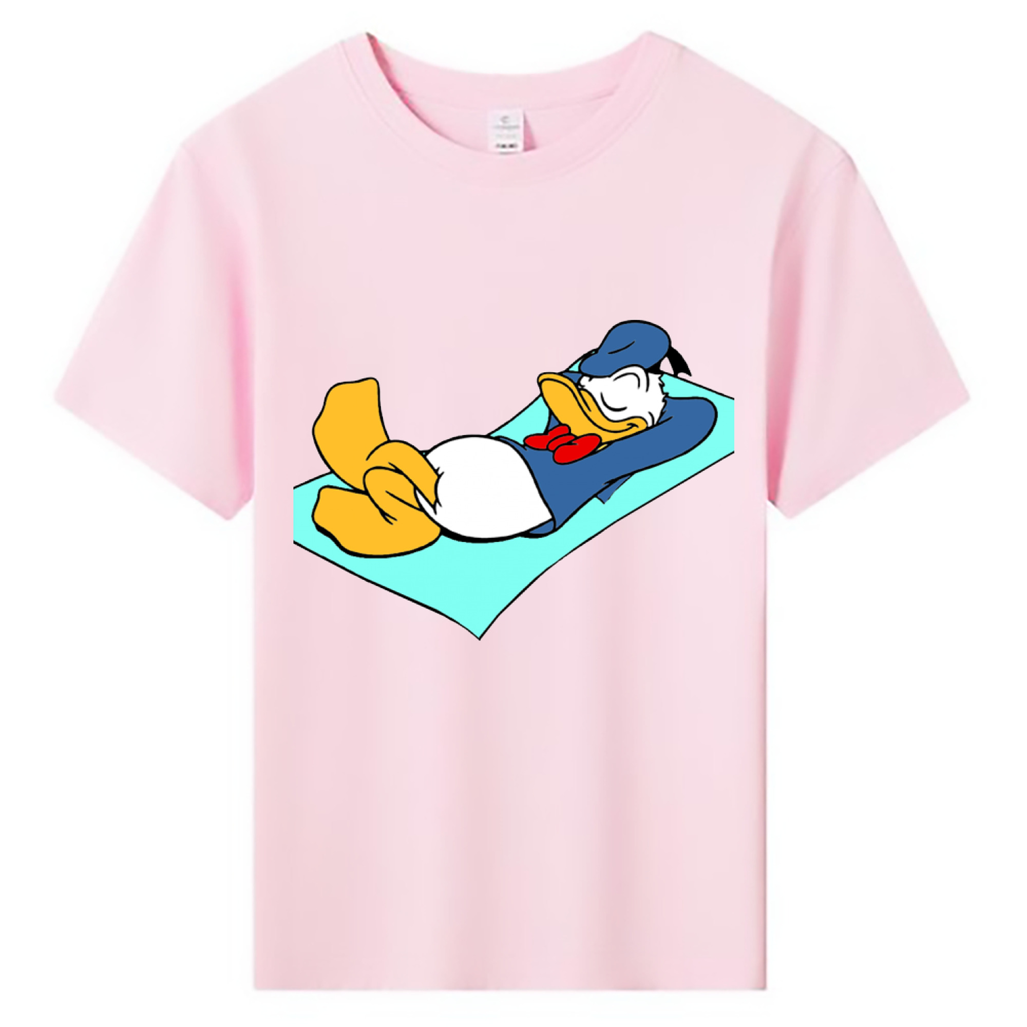 ミッキーマウス Mickey Mouse 綿100％キッズTシャツ（フロントプリント）