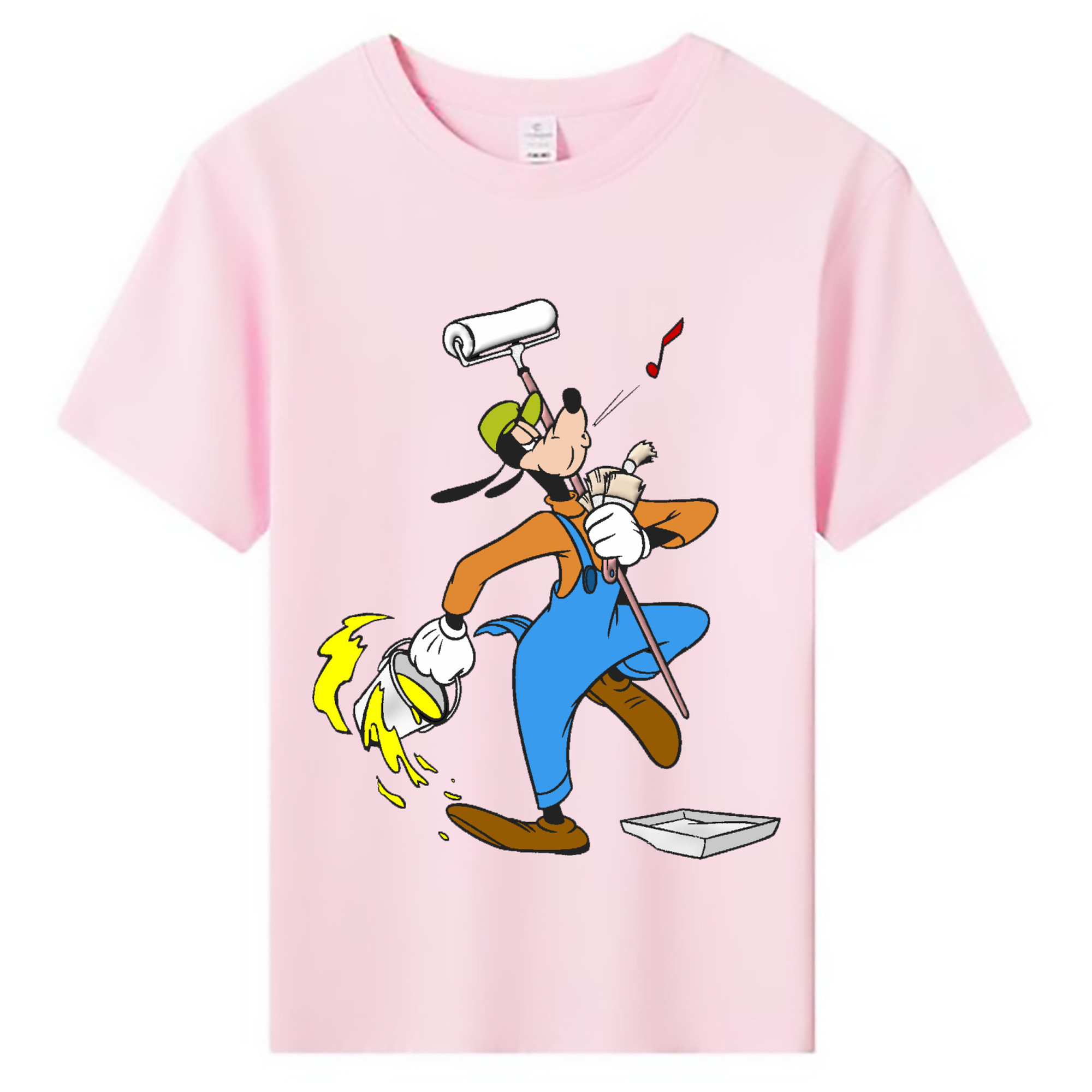 ミッキーマウス Mickey Mouse 綿100％キッズTシャツ（フロントプリント）