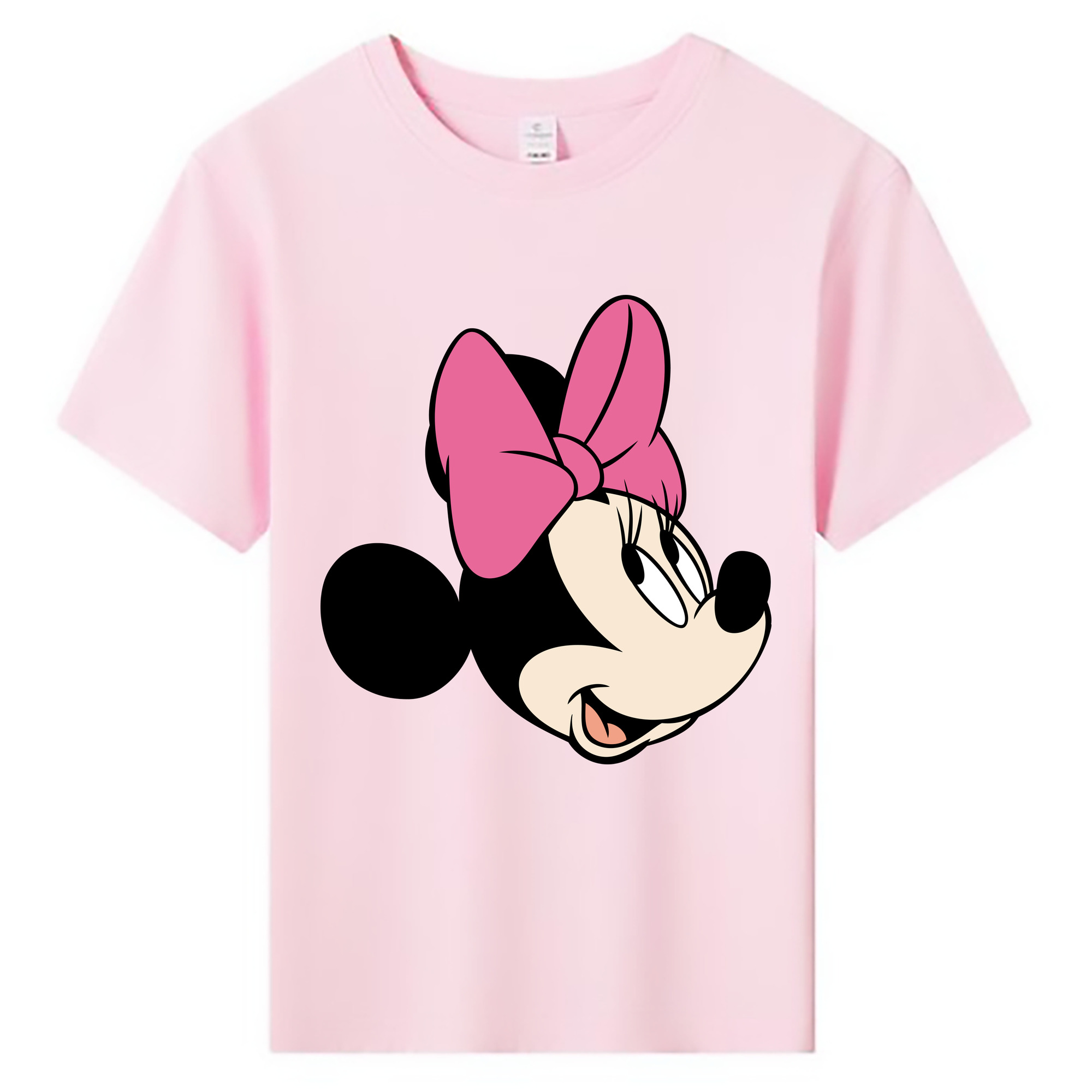 ミッキーマウス Mickey Mouse 綿100％キッズTシャツ（フロントプリント）