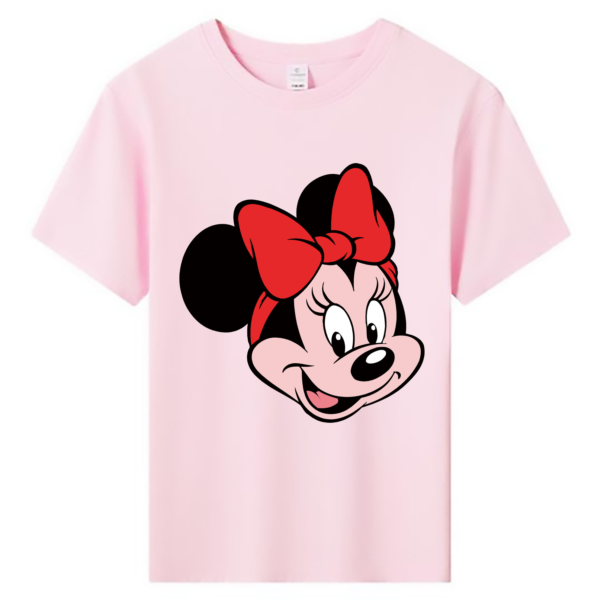 ミッキーマウス Mickey Mouse 綿100％キッズTシャツ（フロントプリント）