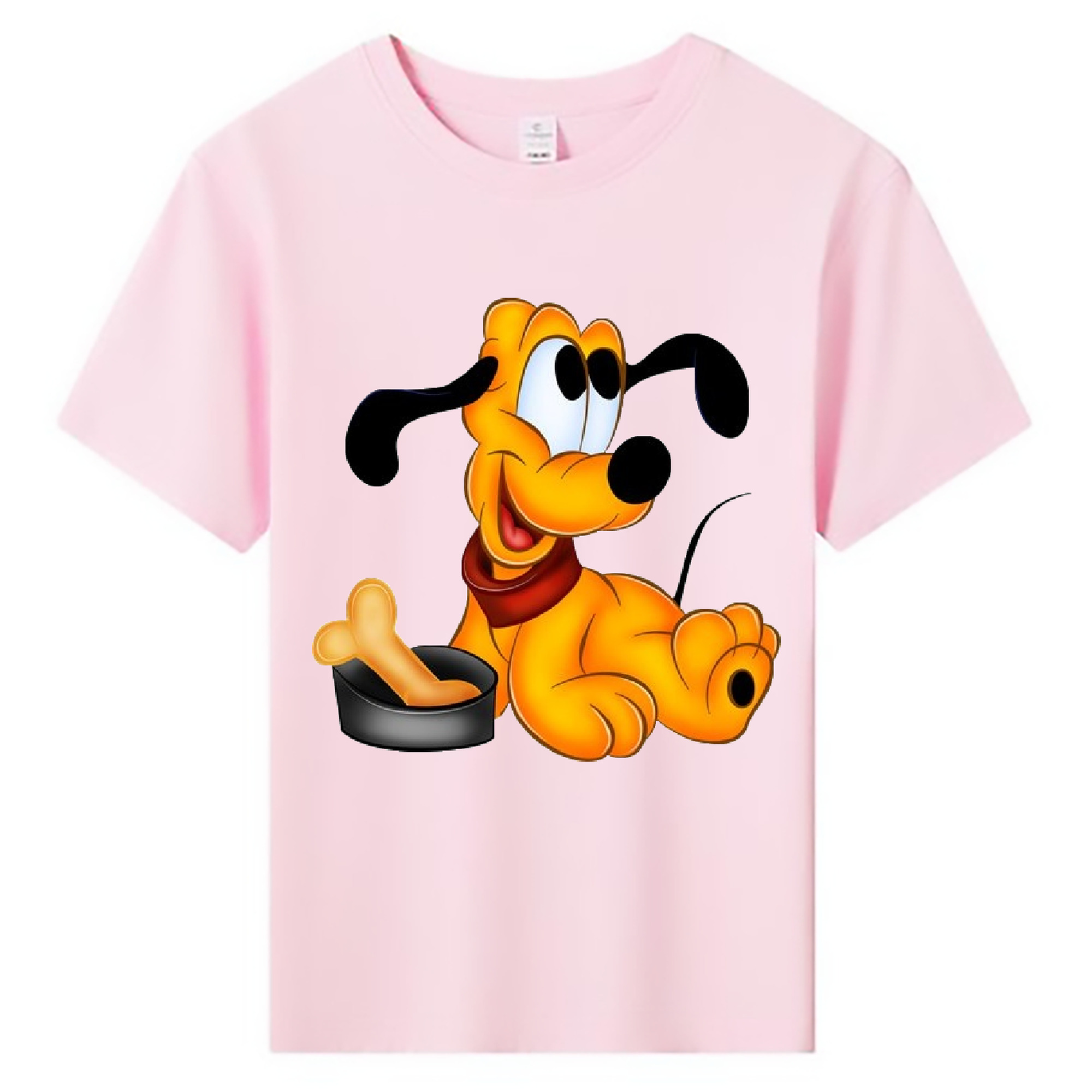 ミッキーマウス Mickey Mouse 綿100％キッズTシャツ（フロントプリント）
