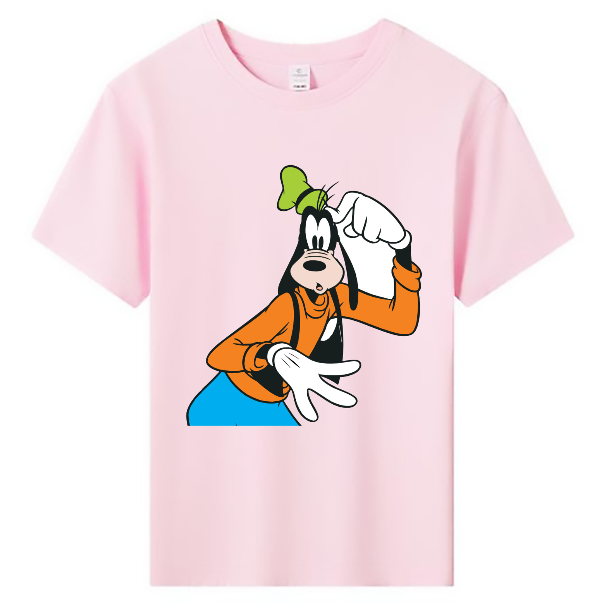 ミッキーマウス Mickey Mouse 綿100％キッズTシャツ（フロントプリント）