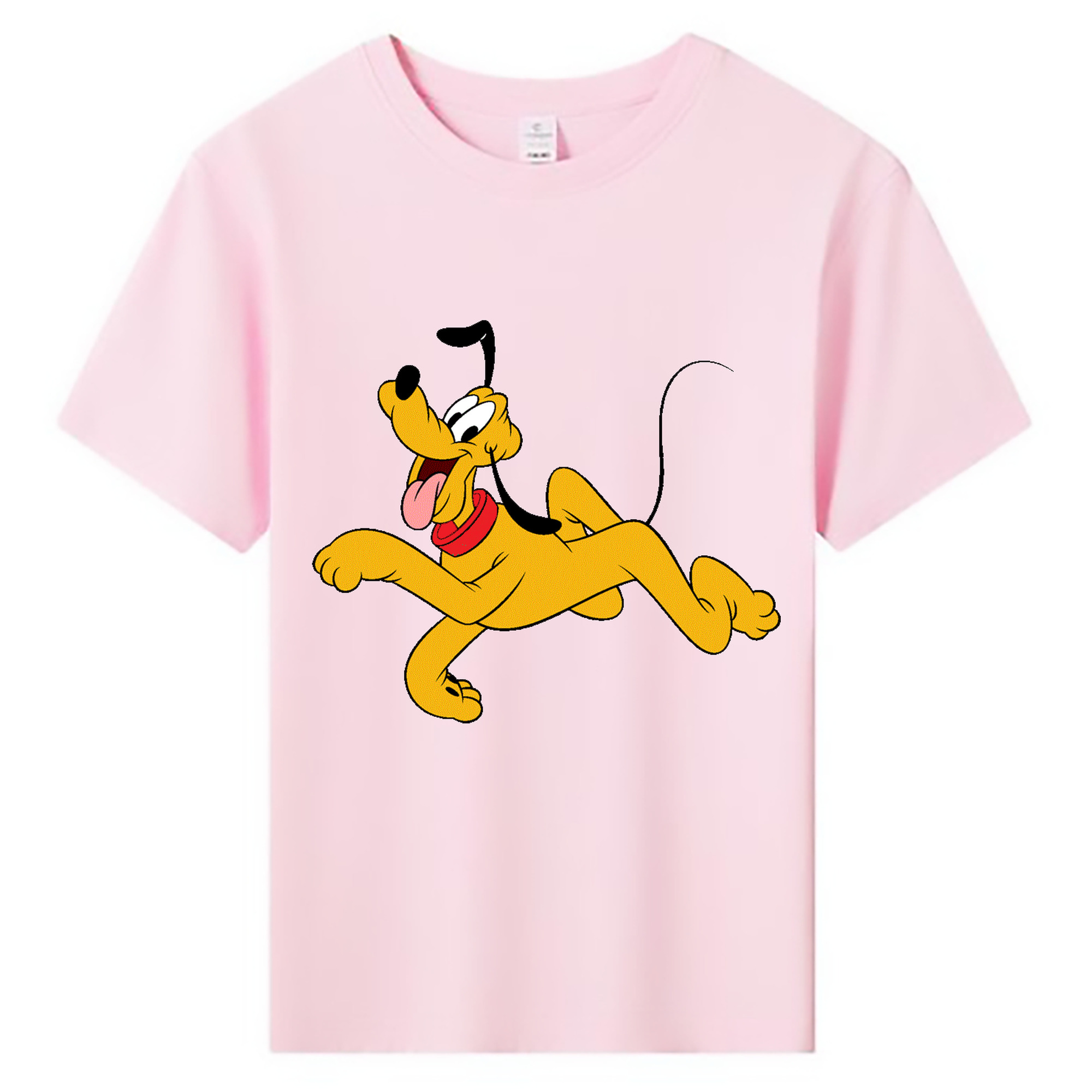 ミッキーマウス Mickey Mouse 綿100％キッズTシャツ（フロントプリント）