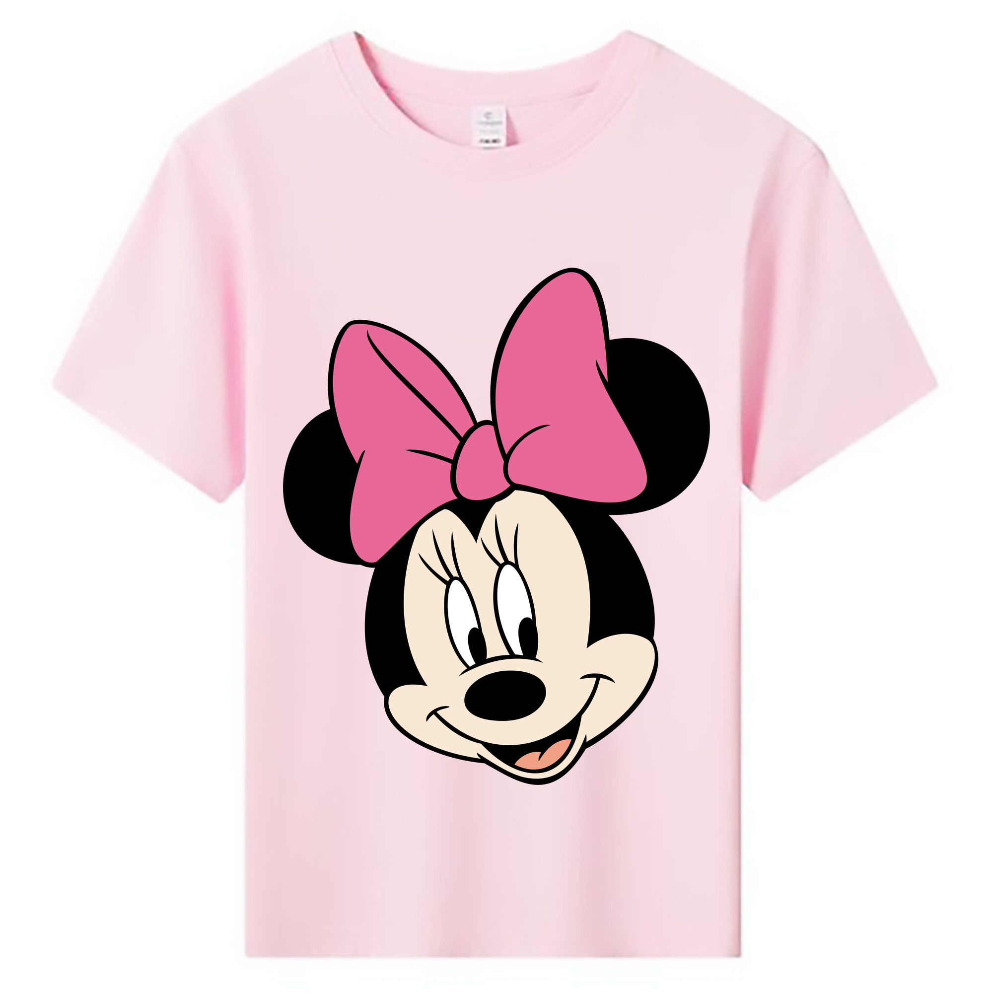 ミッキーマウス Mickey Mouse 綿100％キッズTシャツ（フロントプリント）