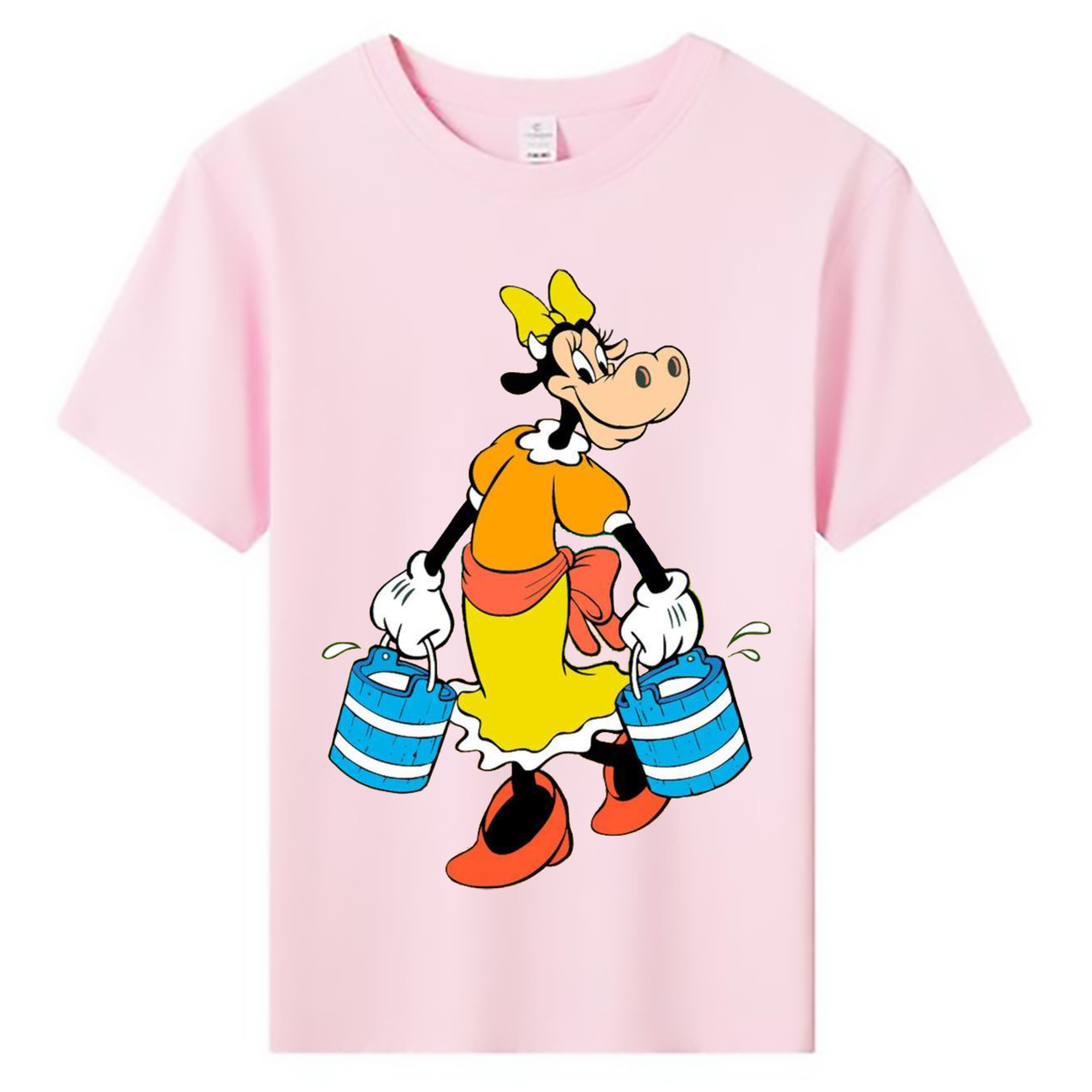 ミッキーマウス Mickey Mouse 綿100％キッズTシャツ（フロントプリント）