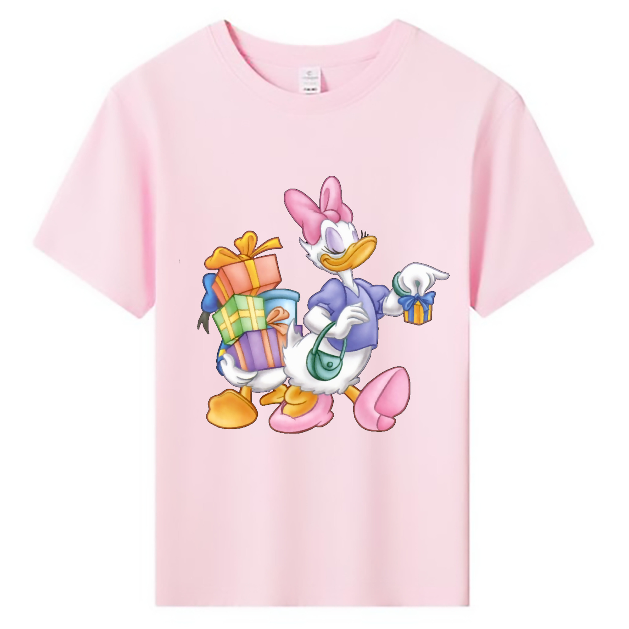 ミッキーマウス Mickey Mouse 綿100％キッズTシャツ（フロントプリント）