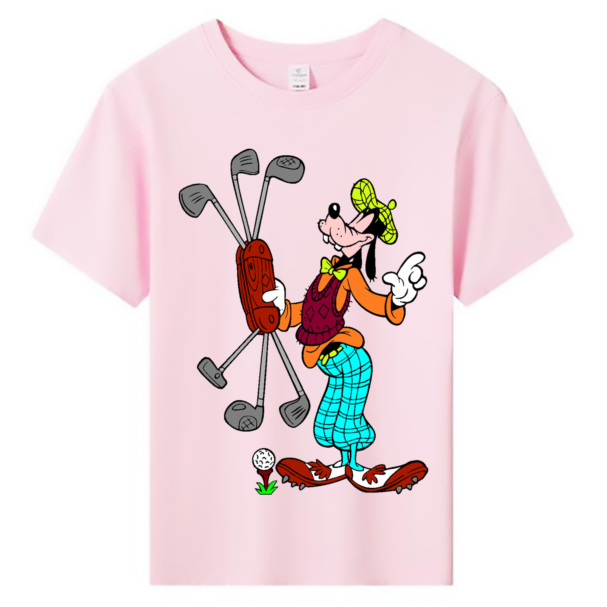 ミッキーマウス Mickey Mouse 綿100％キッズTシャツ（フロントプリント）