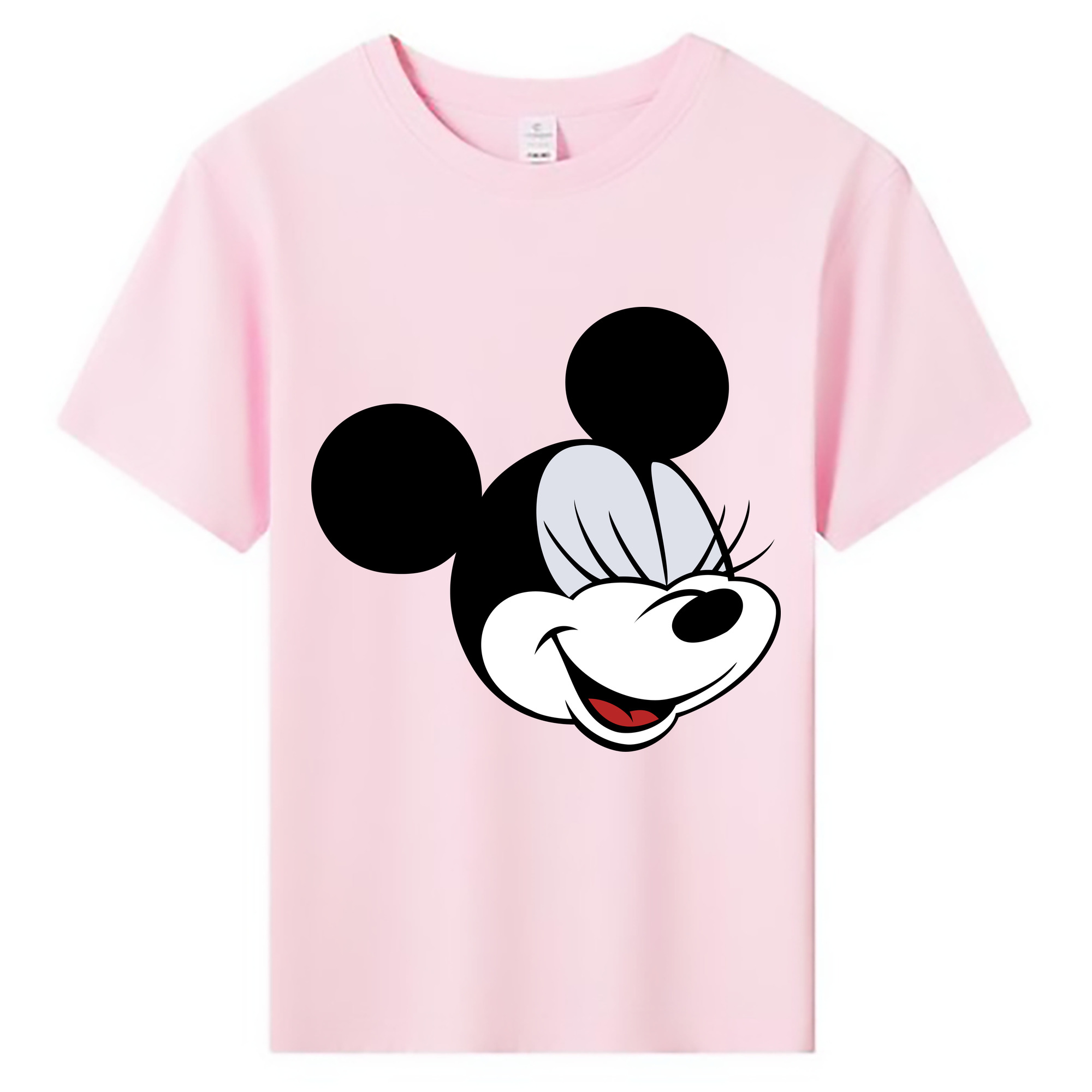 ミッキーマウス Mickey Mouse 綿100％キッズTシャツ（フロントプリント）