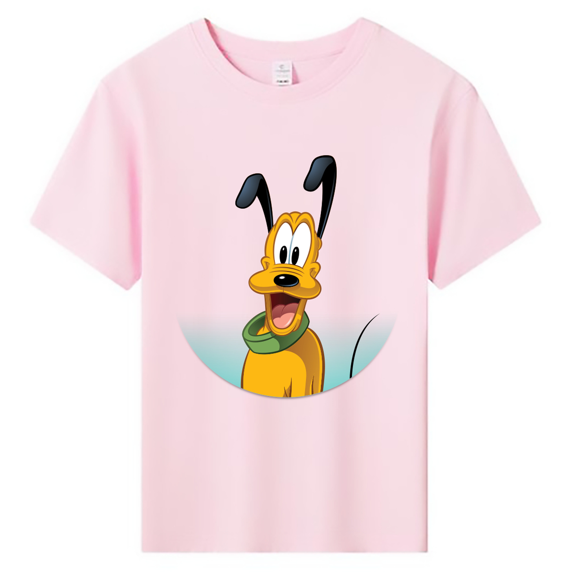 ミッキーマウス Mickey Mouse 綿100％キッズTシャツ（フロントプリント）