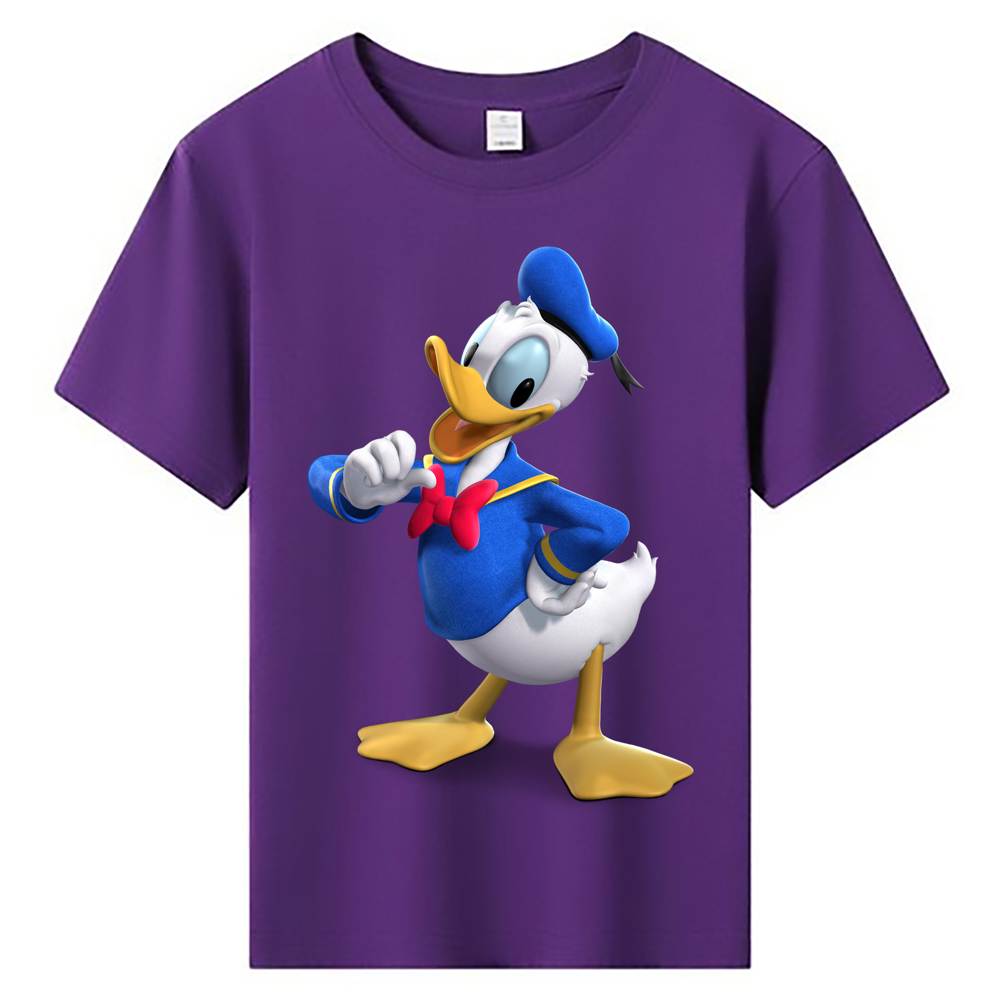 ミッキーマウス Mickey Mouse 綿100％キッズTシャツ（フロントプリント）
