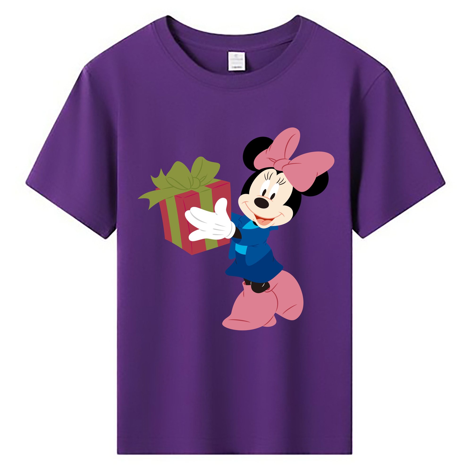 ミッキーマウス Mickey Mouse 綿100％キッズTシャツ（フロントプリント）