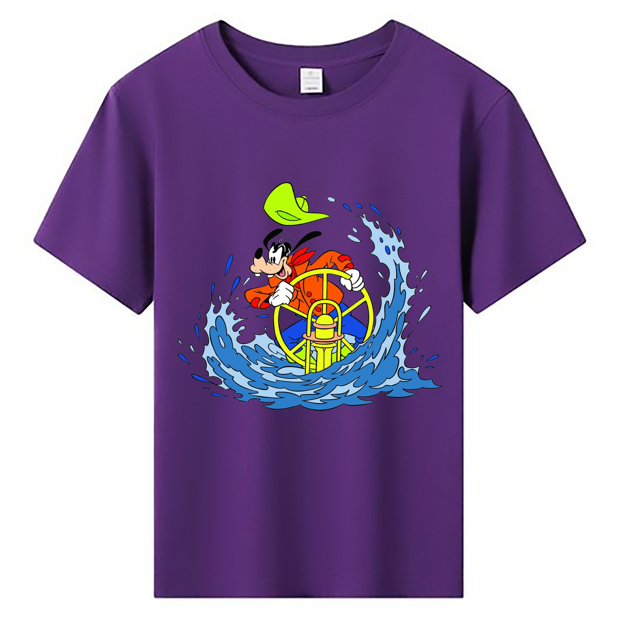 ミッキーマウス Mickey Mouse 綿100％キッズTシャツ（フロントプリント）