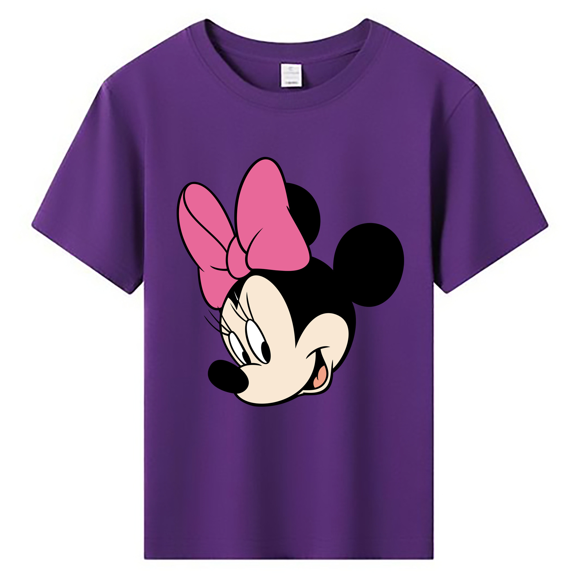 ミッキーマウス Mickey Mouse 綿100％キッズTシャツ（フロントプリント）
