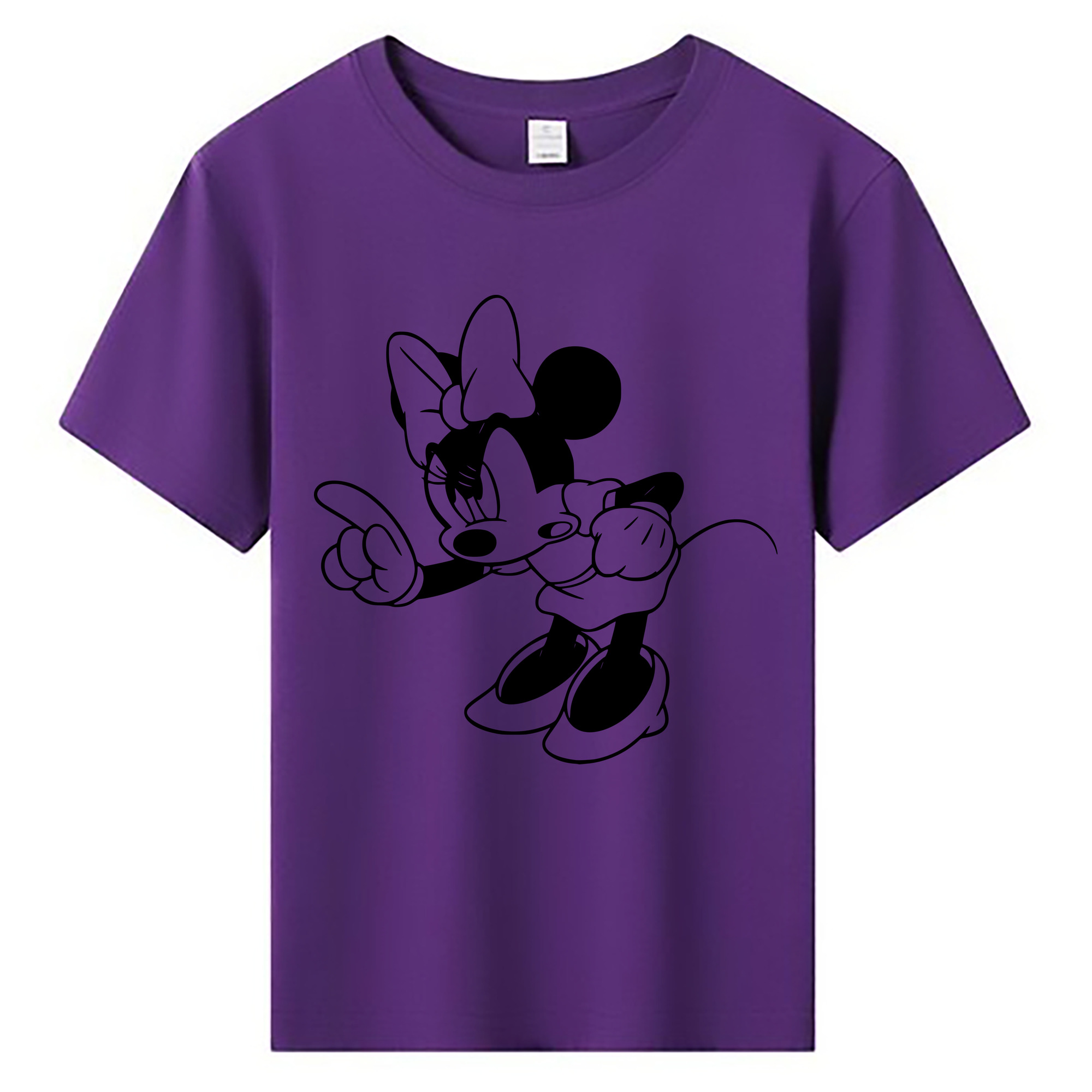 ミッキーマウス Mickey Mouse 綿100％キッズTシャツ（フロントプリント）