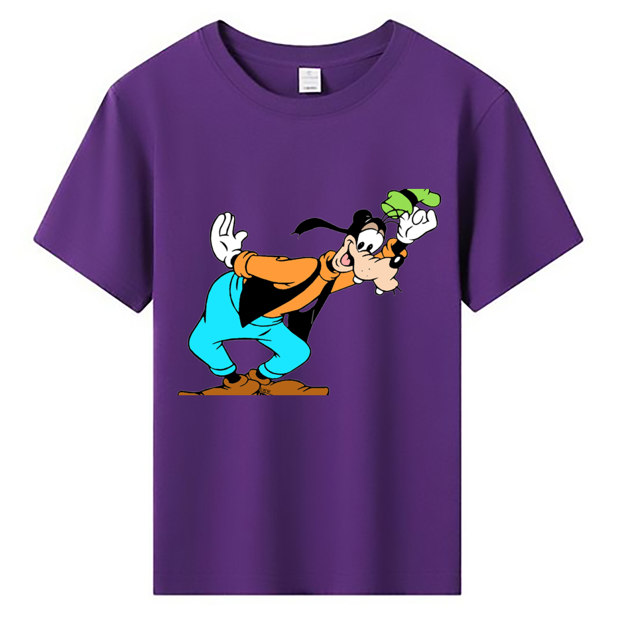 ミッキーマウス Mickey Mouse 綿100％キッズTシャツ（フロントプリント）
