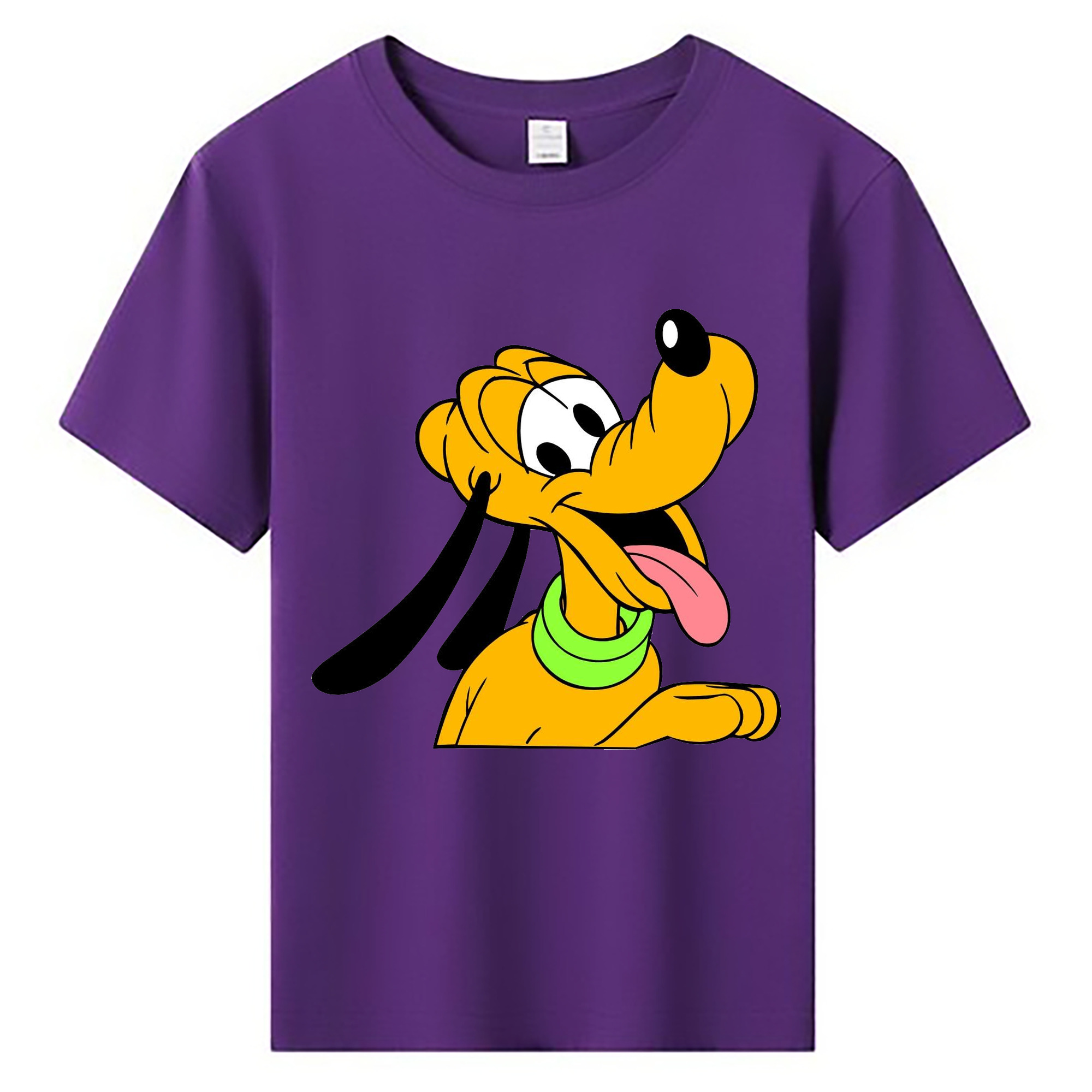 ミッキーマウス Mickey Mouse 綿100％キッズTシャツ（フロントプリント）