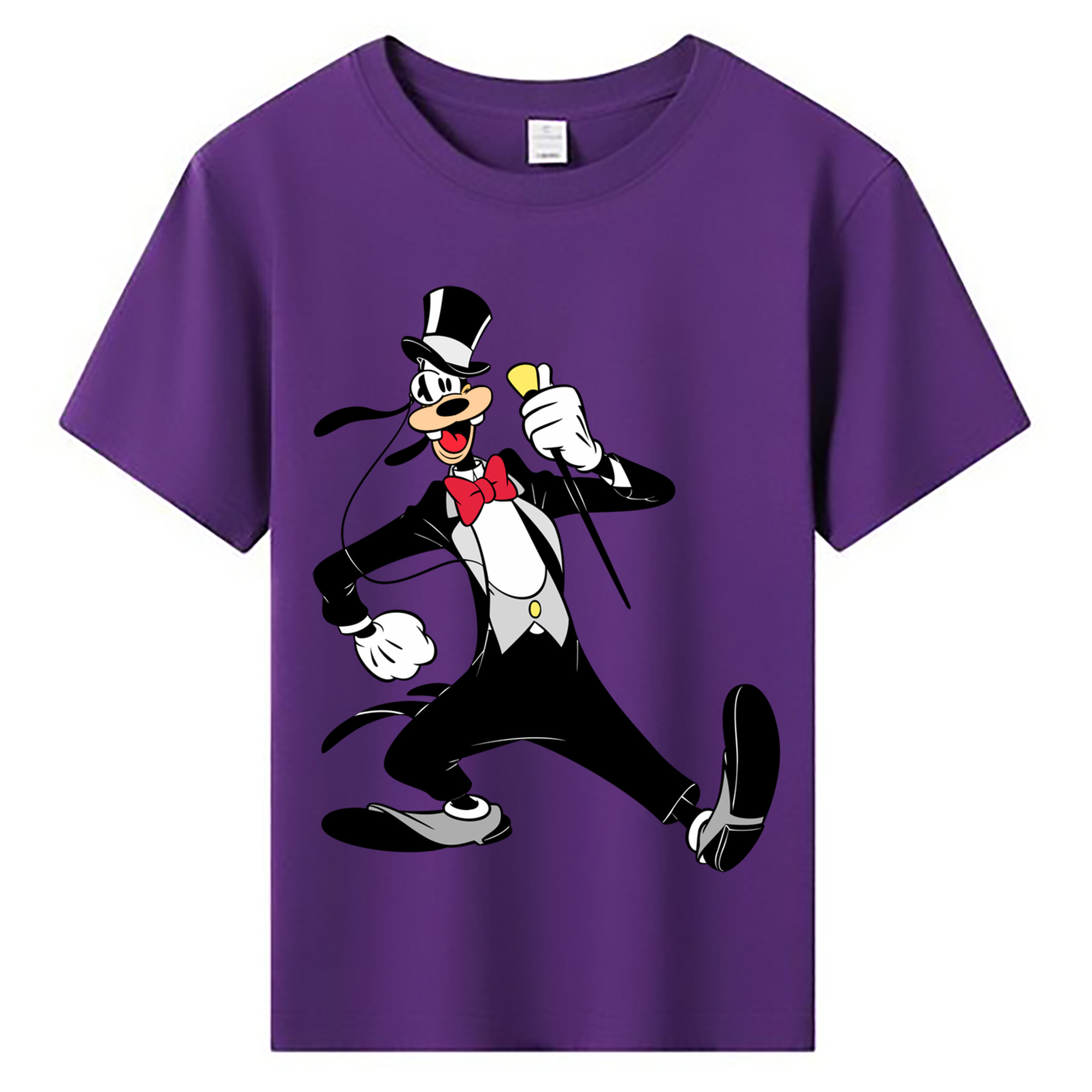 ミッキーマウス Mickey Mouse 綿100％キッズTシャツ（フロントプリント）