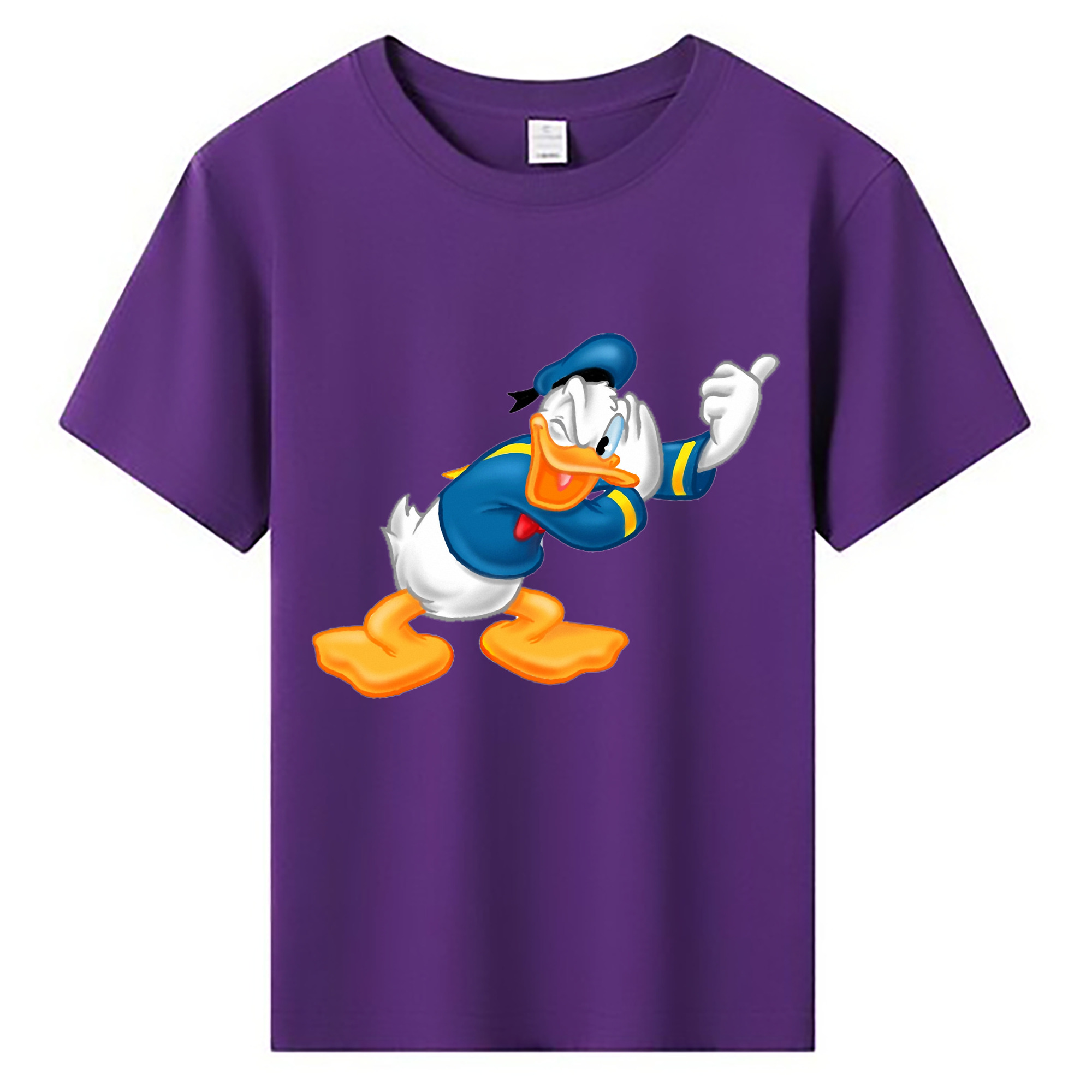 （画像用） ミッキーマウス Mickey Mouse 綿100％キッズTシャツ（フロントプリント）