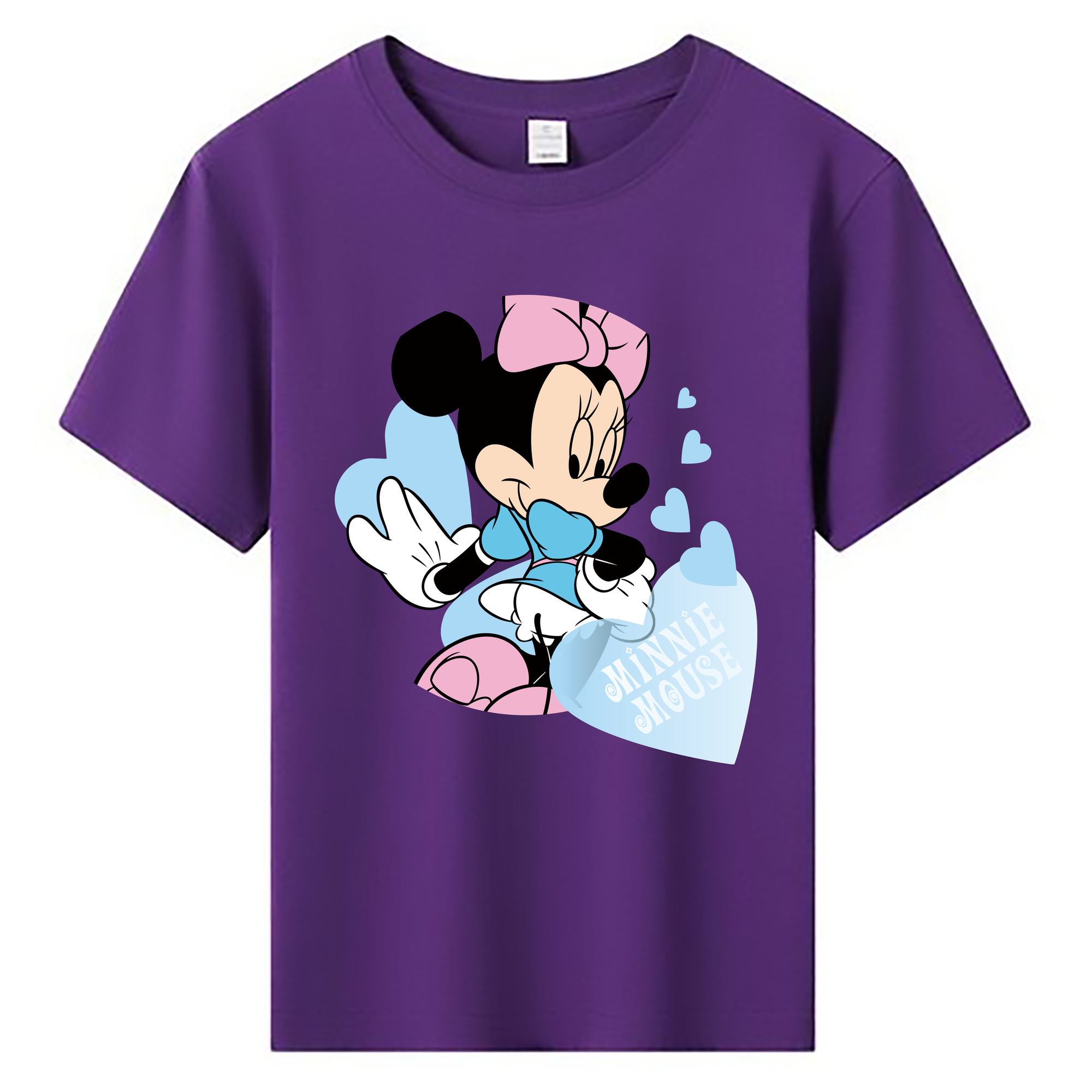 ミッキーマウス Mickey Mouse 綿100％キッズTシャツ（フロントプリント）