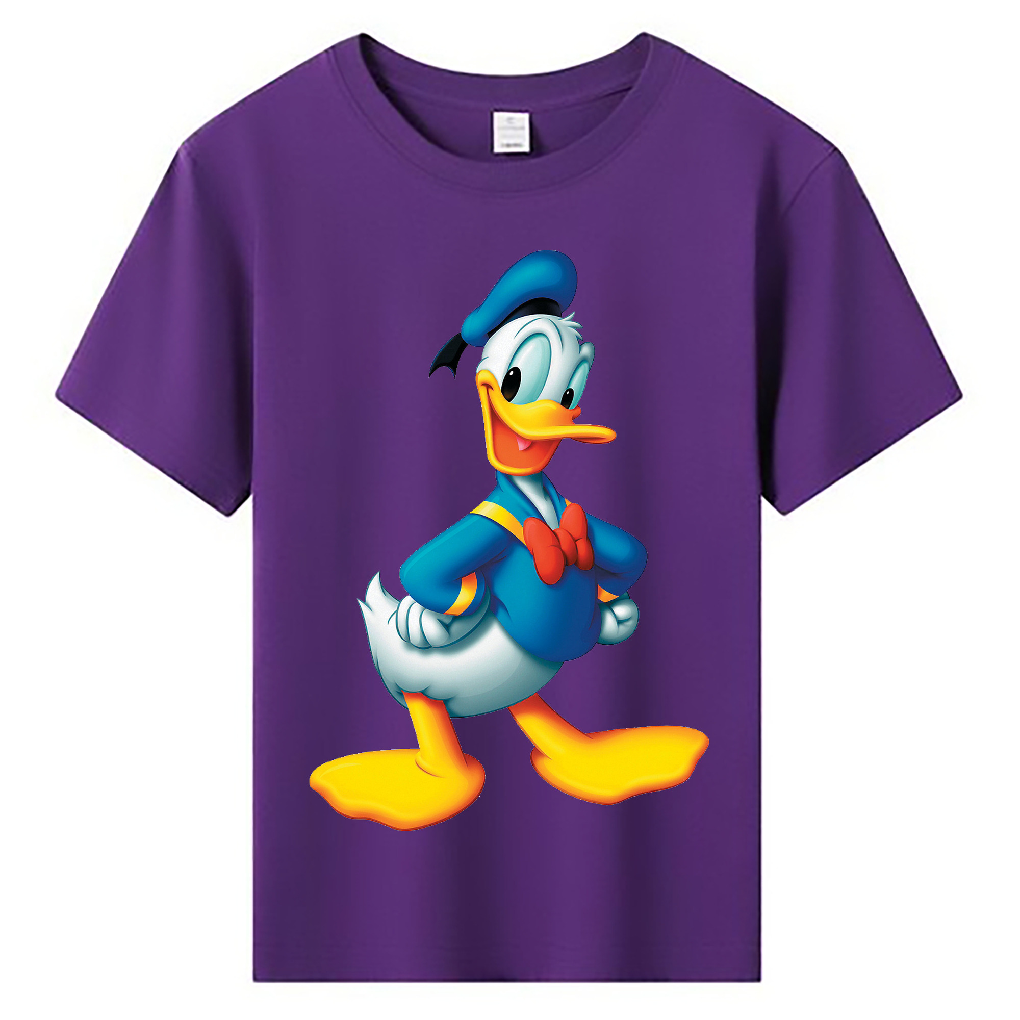 （画像用） ミッキーマウス Mickey Mouse 綿100％キッズTシャツ（フロントプリント）