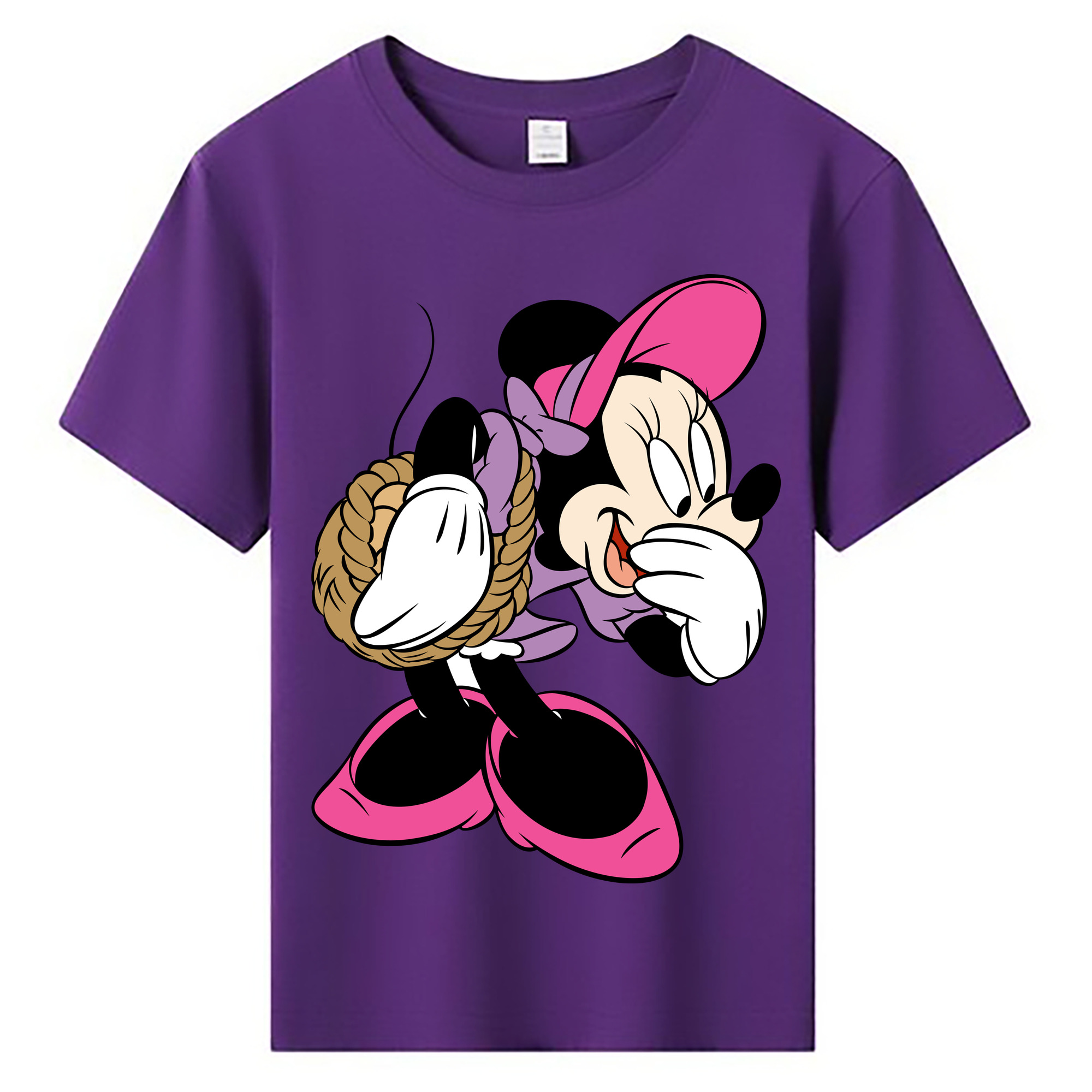 ミッキーマウス Mickey Mouse 綿100％キッズTシャツ（フロントプリント）