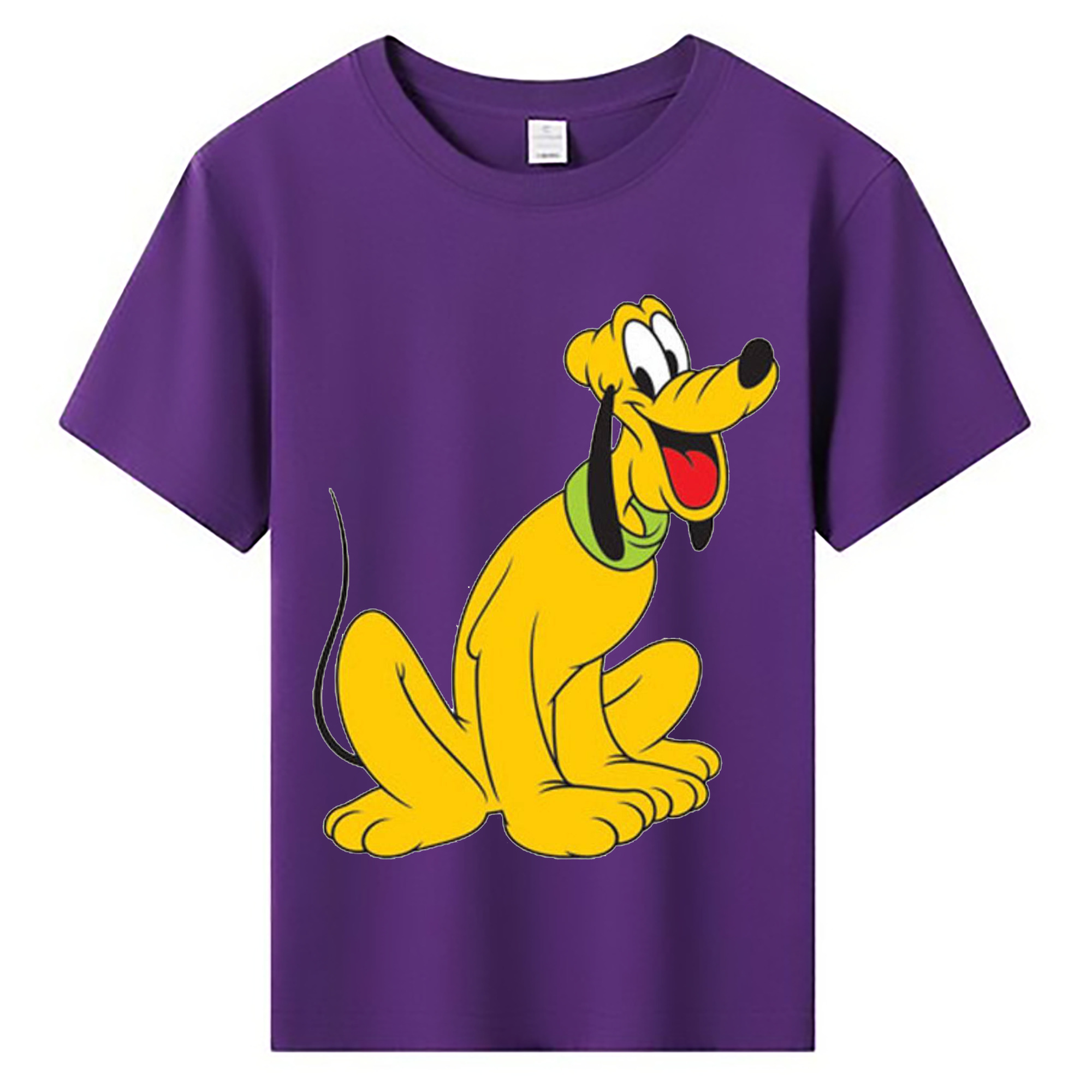 ミッキーマウス Mickey Mouse 綿100％キッズTシャツ（フロントプリント）