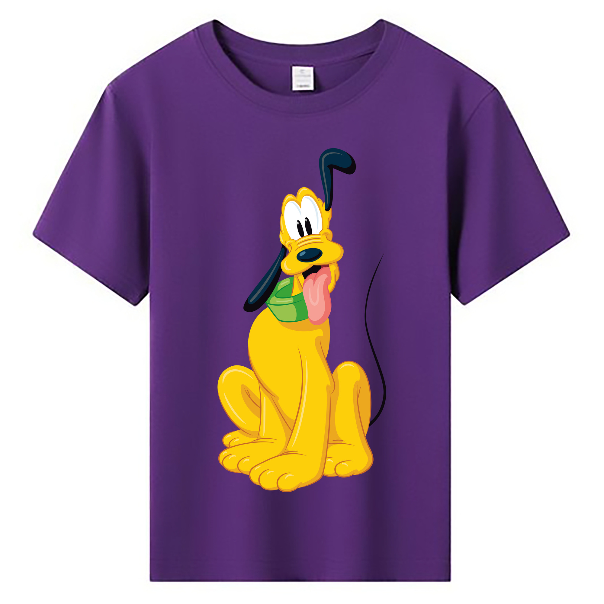 ミッキーマウス Mickey Mouse 綿100％キッズTシャツ（フロントプリント）
