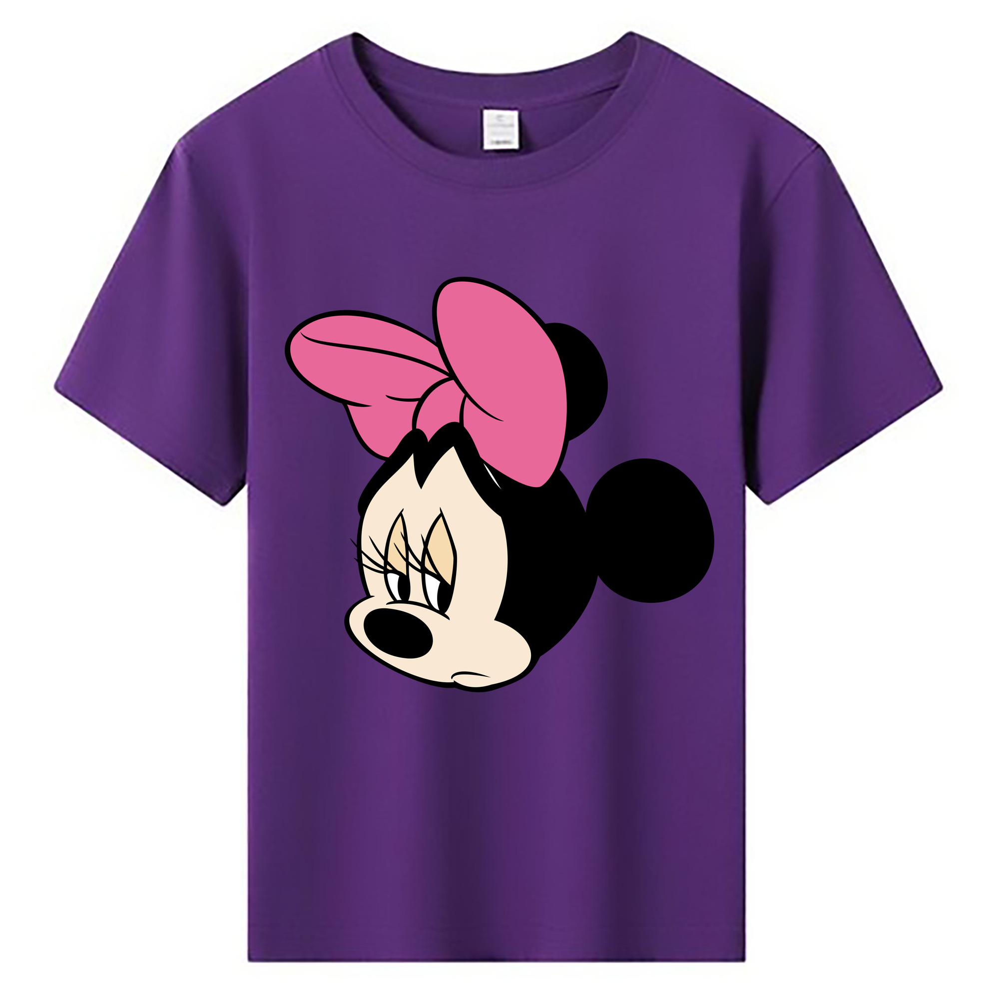 ミッキーマウス Mickey Mouse 綿100％キッズTシャツ（フロントプリント）