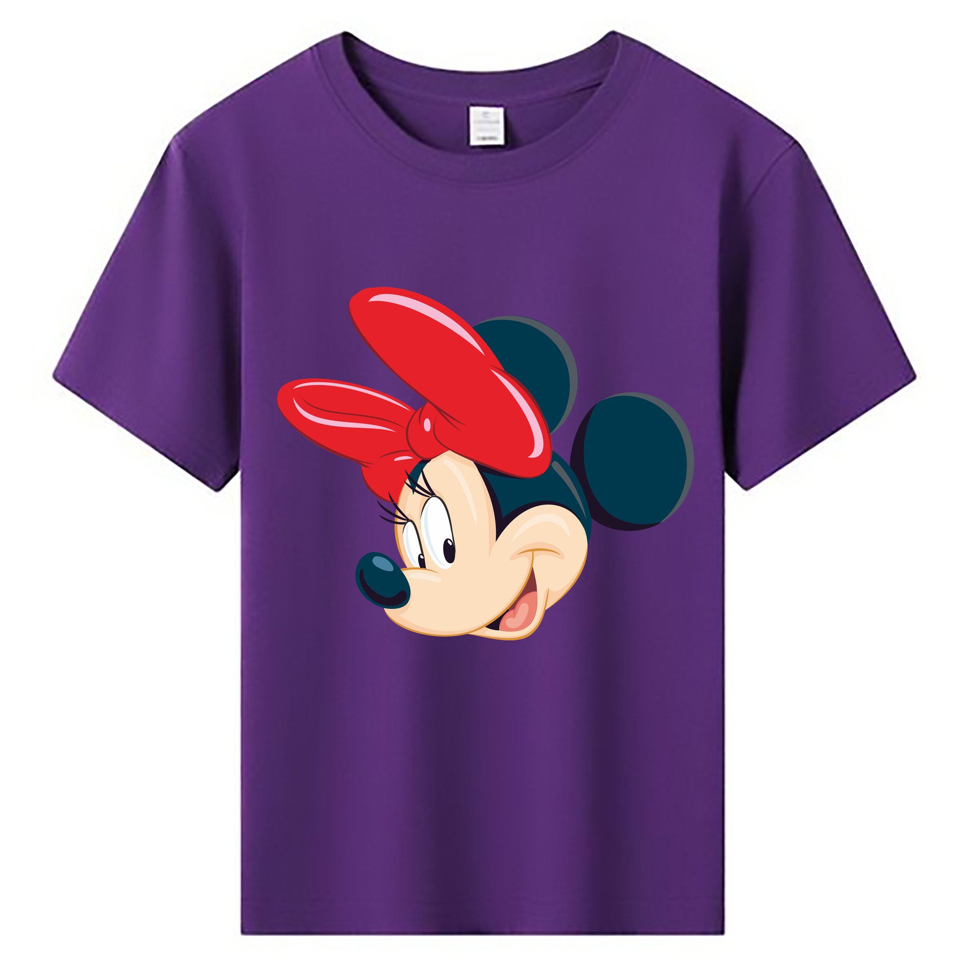 ミッキーマウス Mickey Mouse 綿100％キッズTシャツ（フロントプリント）