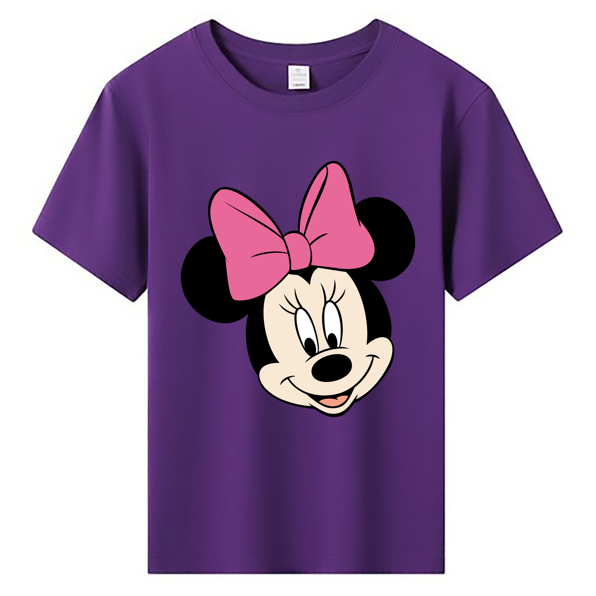 ミッキーマウス Mickey Mouse 綿100％キッズTシャツ（フロントプリント）