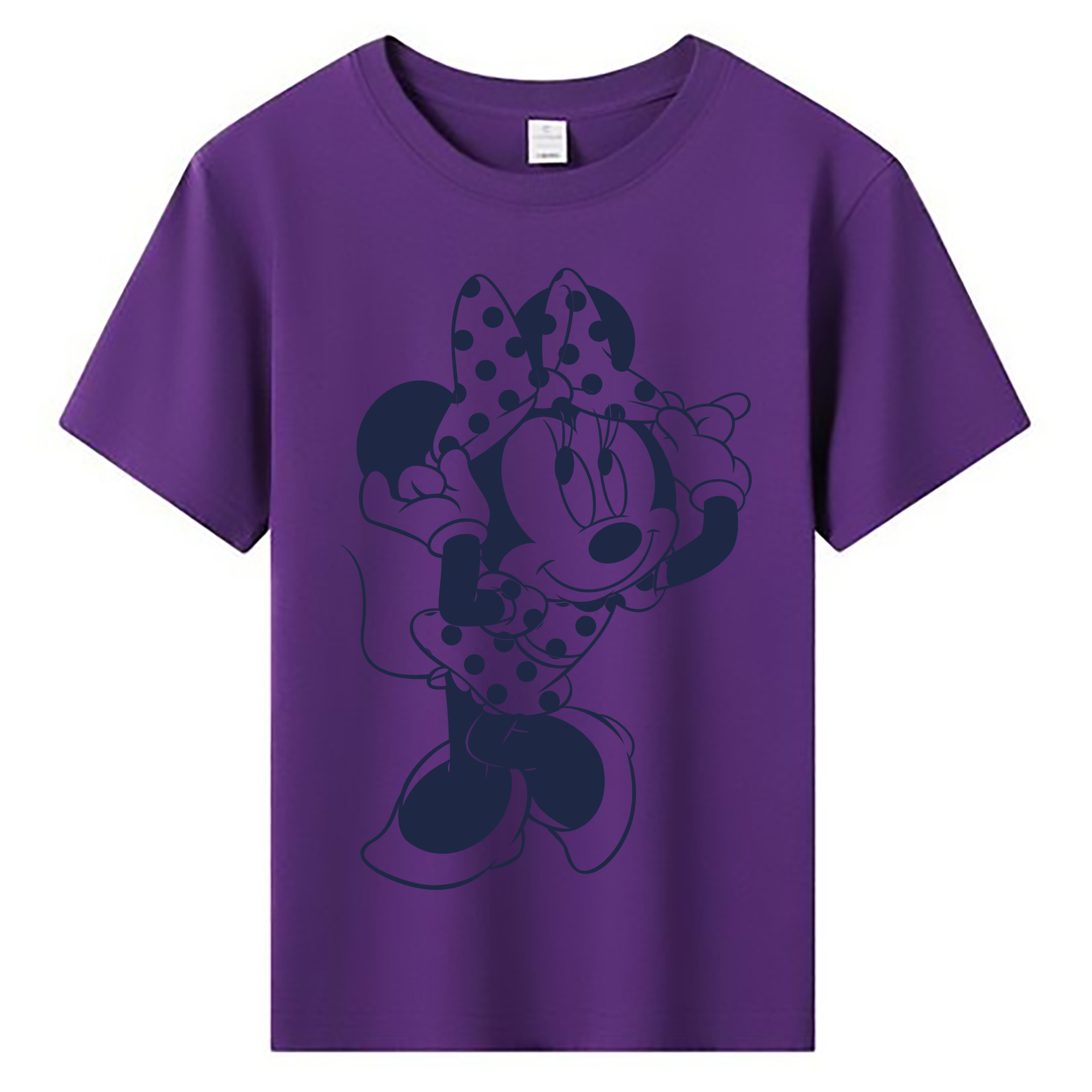 ミッキーマウス Mickey Mouse 綿100％キッズTシャツ（フロントプリント）