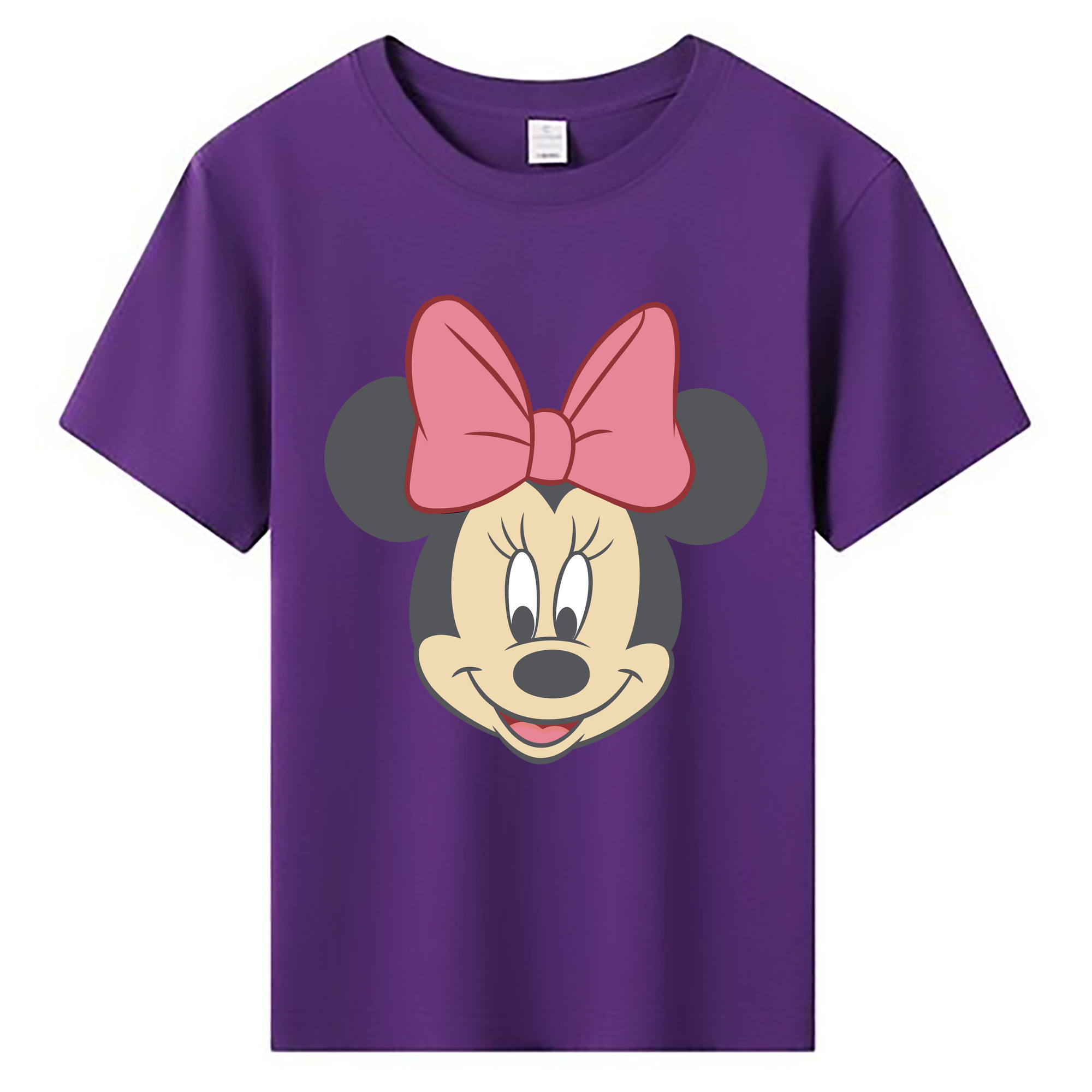 ミッキーマウス Mickey Mouse 綿100％キッズTシャツ（フロントプリント）