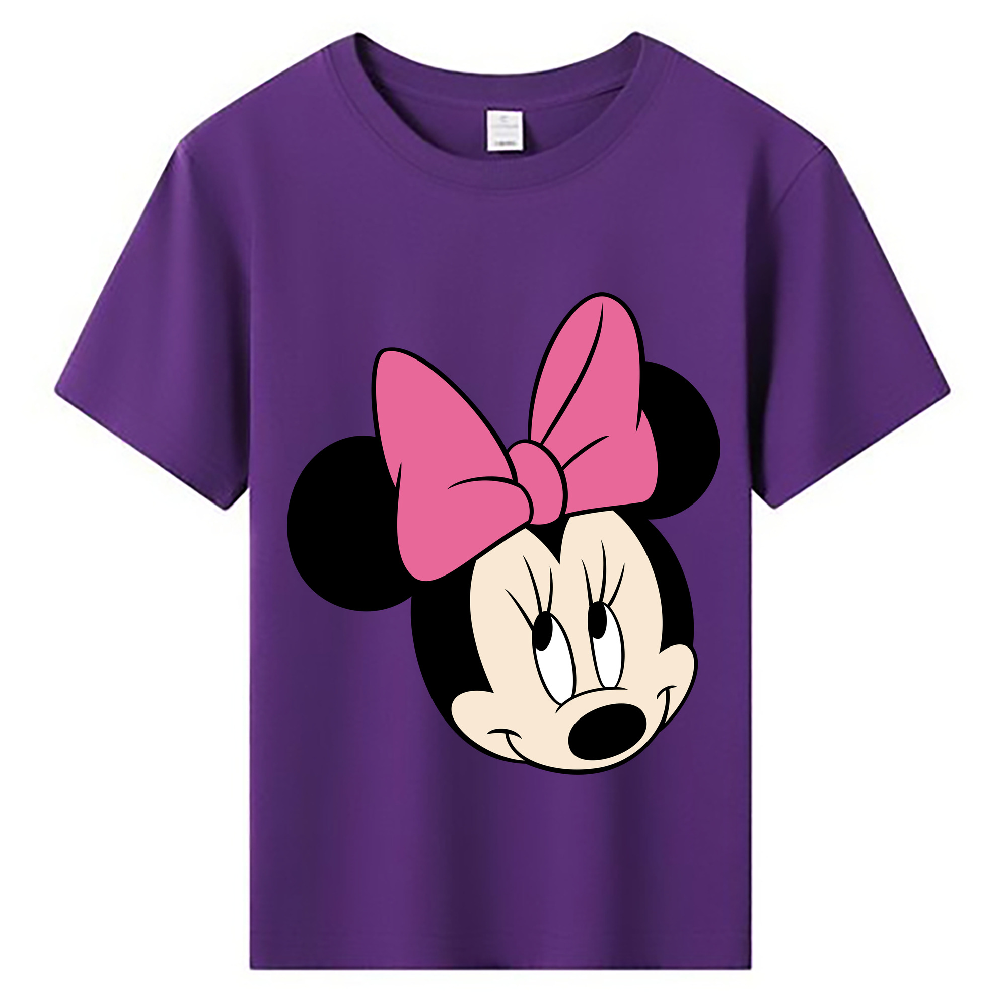 ミッキーマウス Mickey Mouse 綿100％キッズTシャツ（フロントプリント）