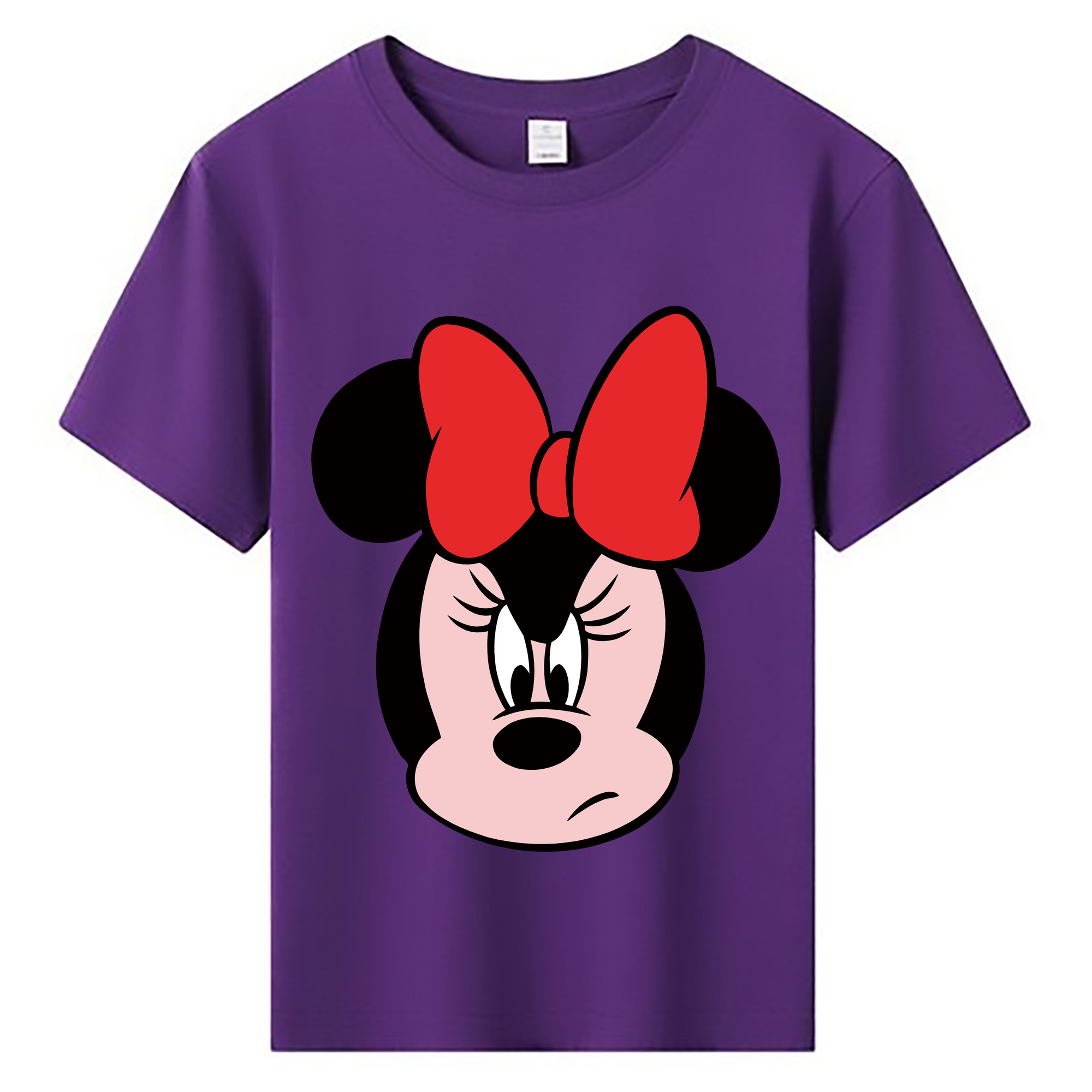 ミッキーマウス Mickey Mouse 綿100％キッズTシャツ（フロントプリント）