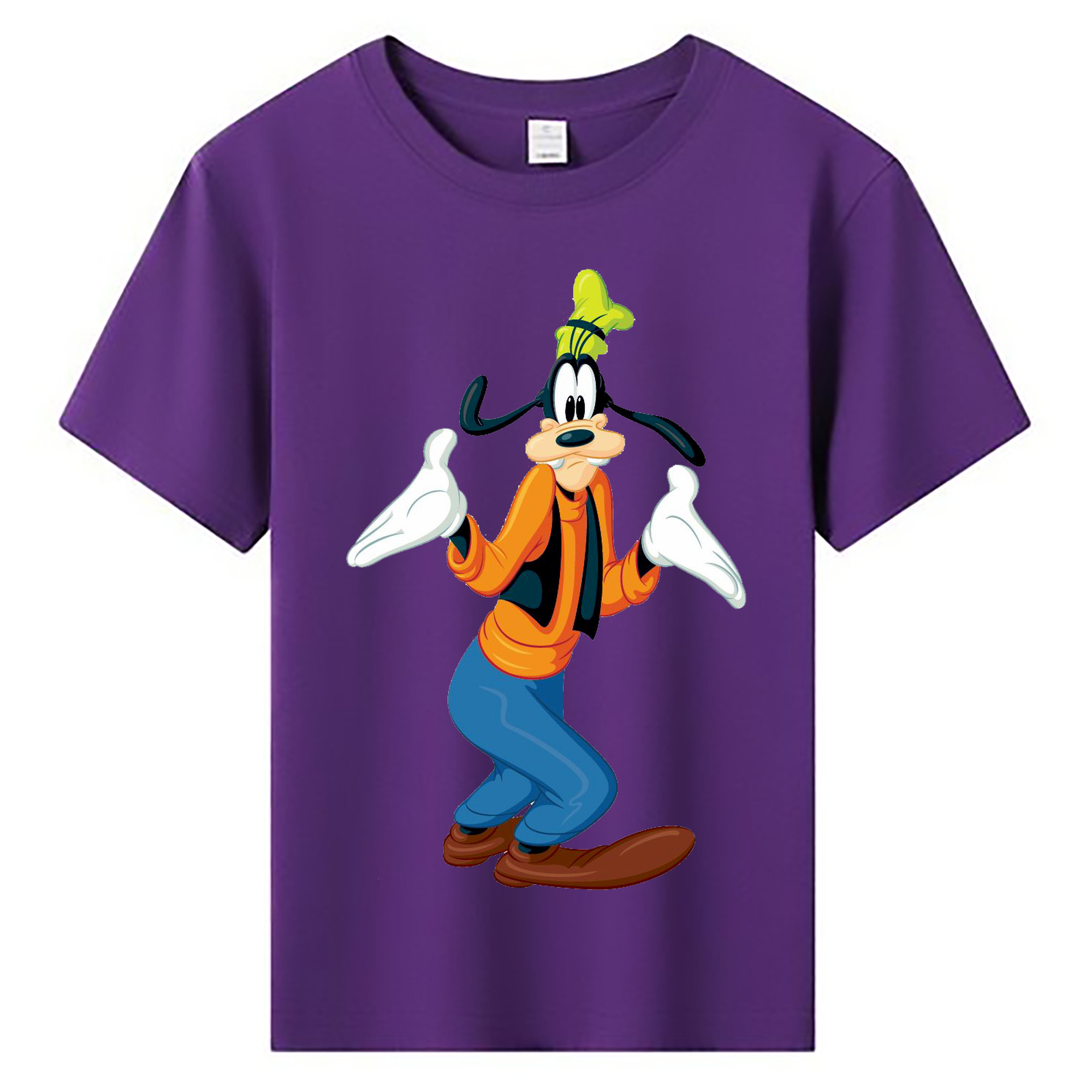 ミッキーマウス Mickey Mouse 綿100％キッズTシャツ（フロントプリント）