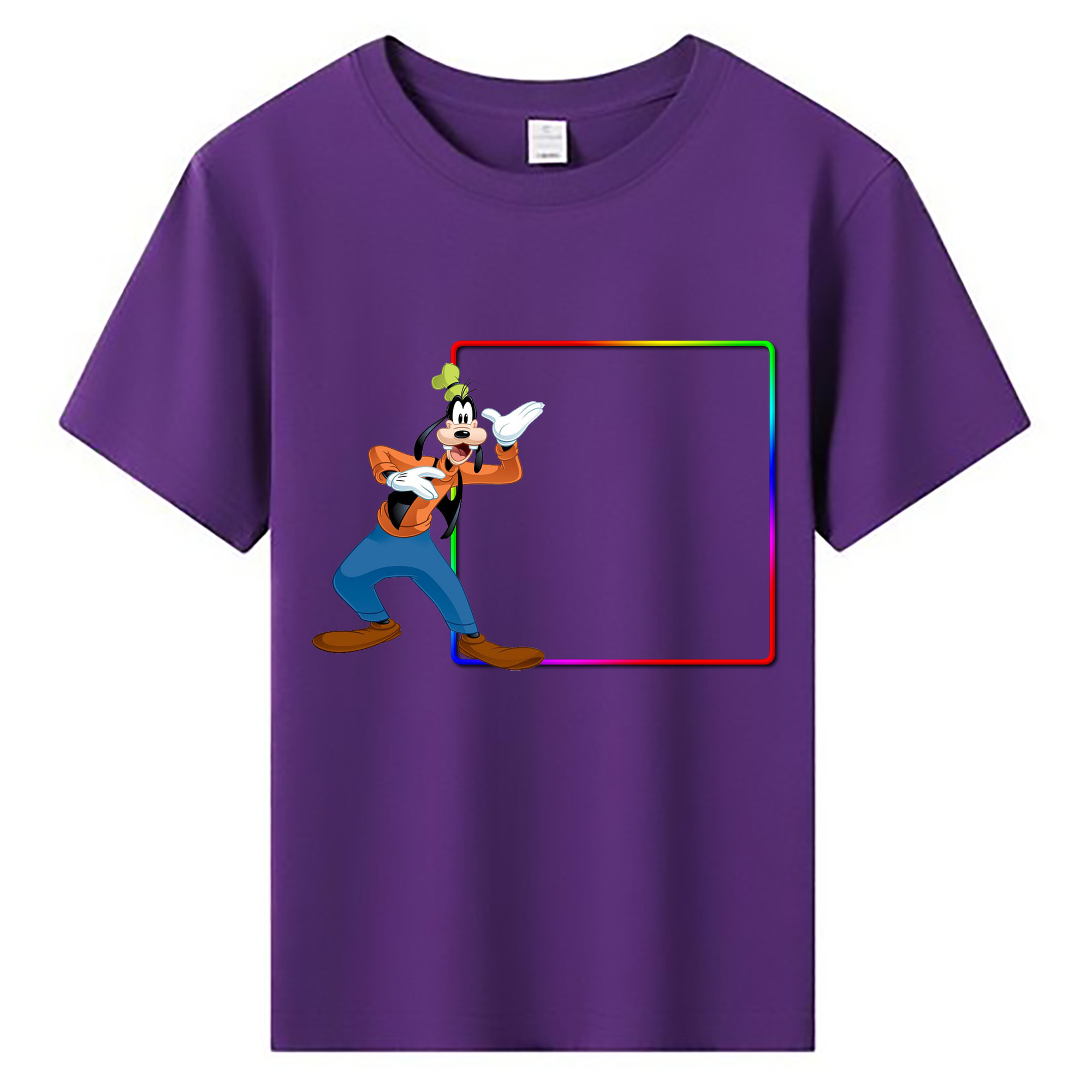 ミッキーマウス Mickey Mouse 綿100％キッズTシャツ（フロントプリント）