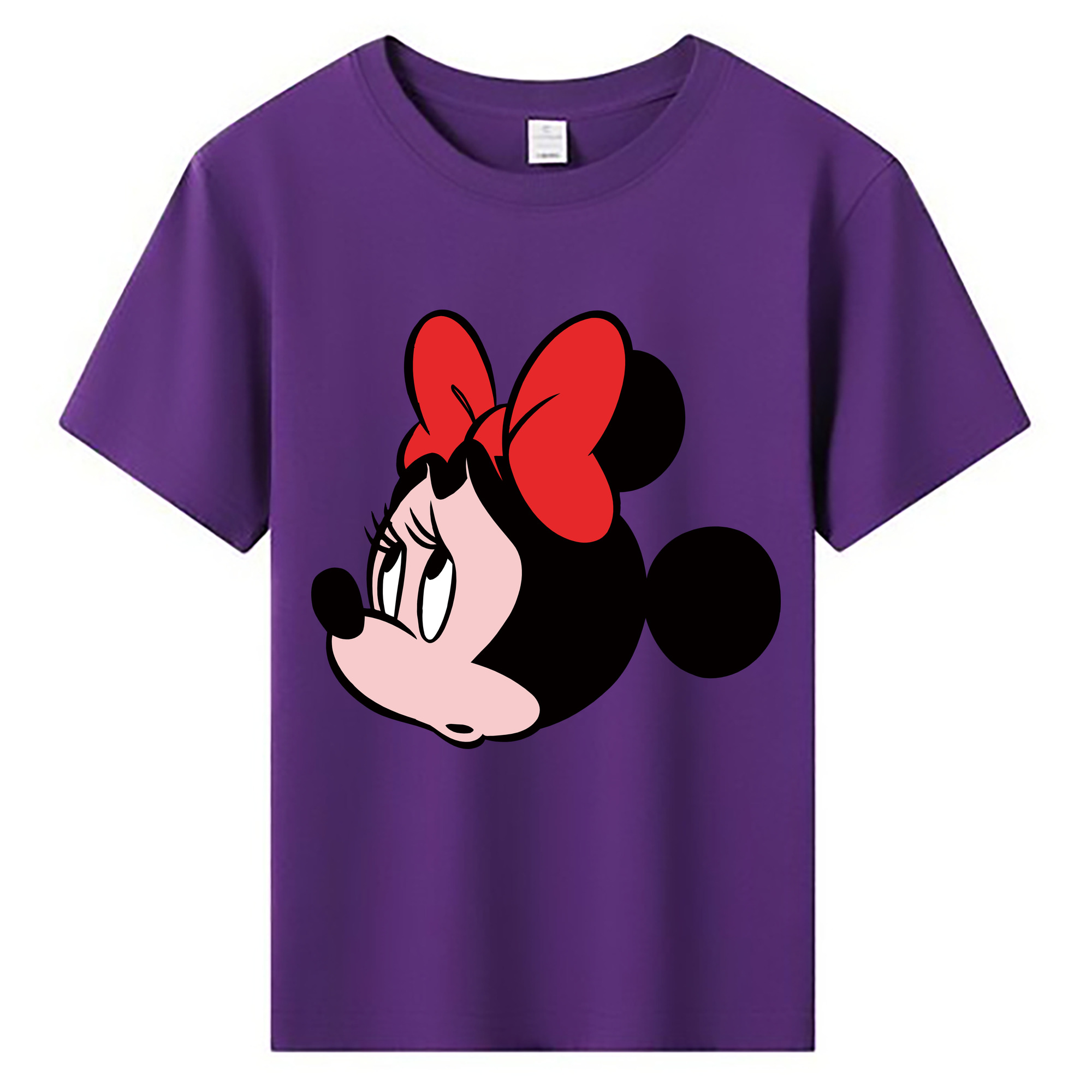 ミッキーマウス Mickey Mouse 綿100％キッズTシャツ（フロントプリント）