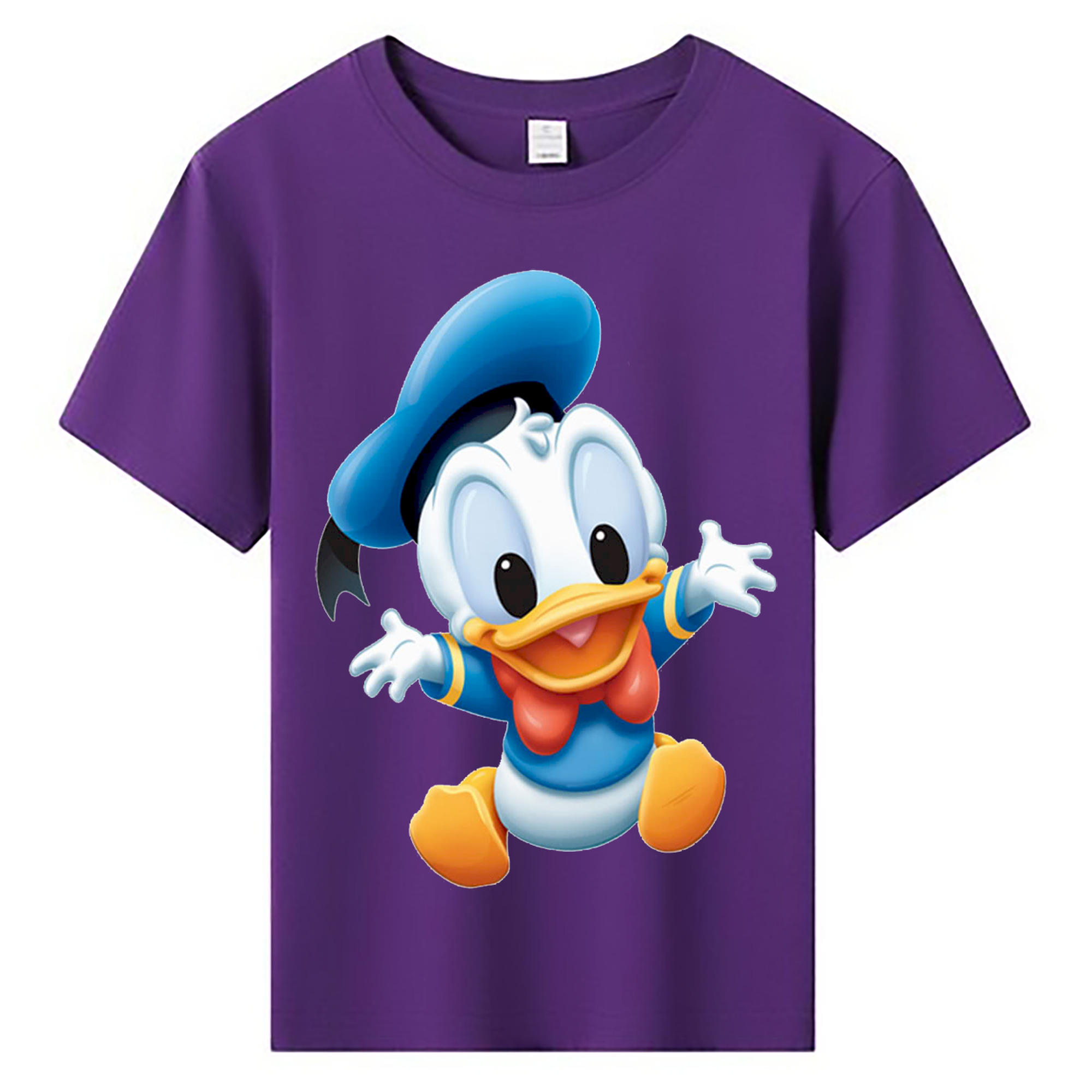 ミッキーマウス Mickey Mouse 綿100％キッズTシャツ（フロントプリント）