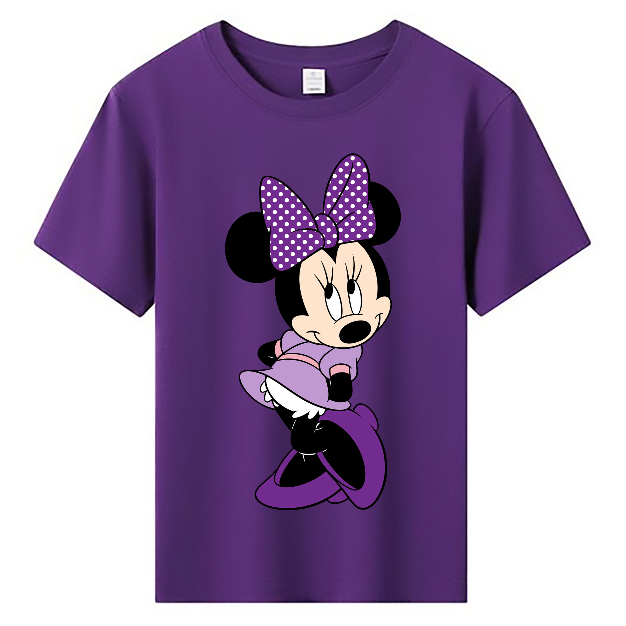 ミッキーマウス Mickey Mouse 綿100％キッズTシャツ（フロントプリント）