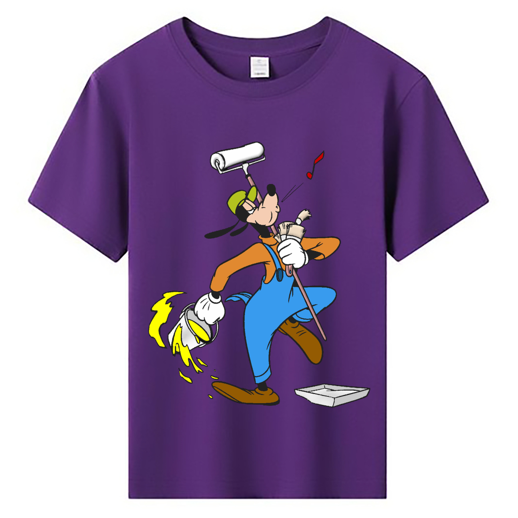 ミッキーマウス Mickey Mouse 綿100％キッズTシャツ（フロントプリント）