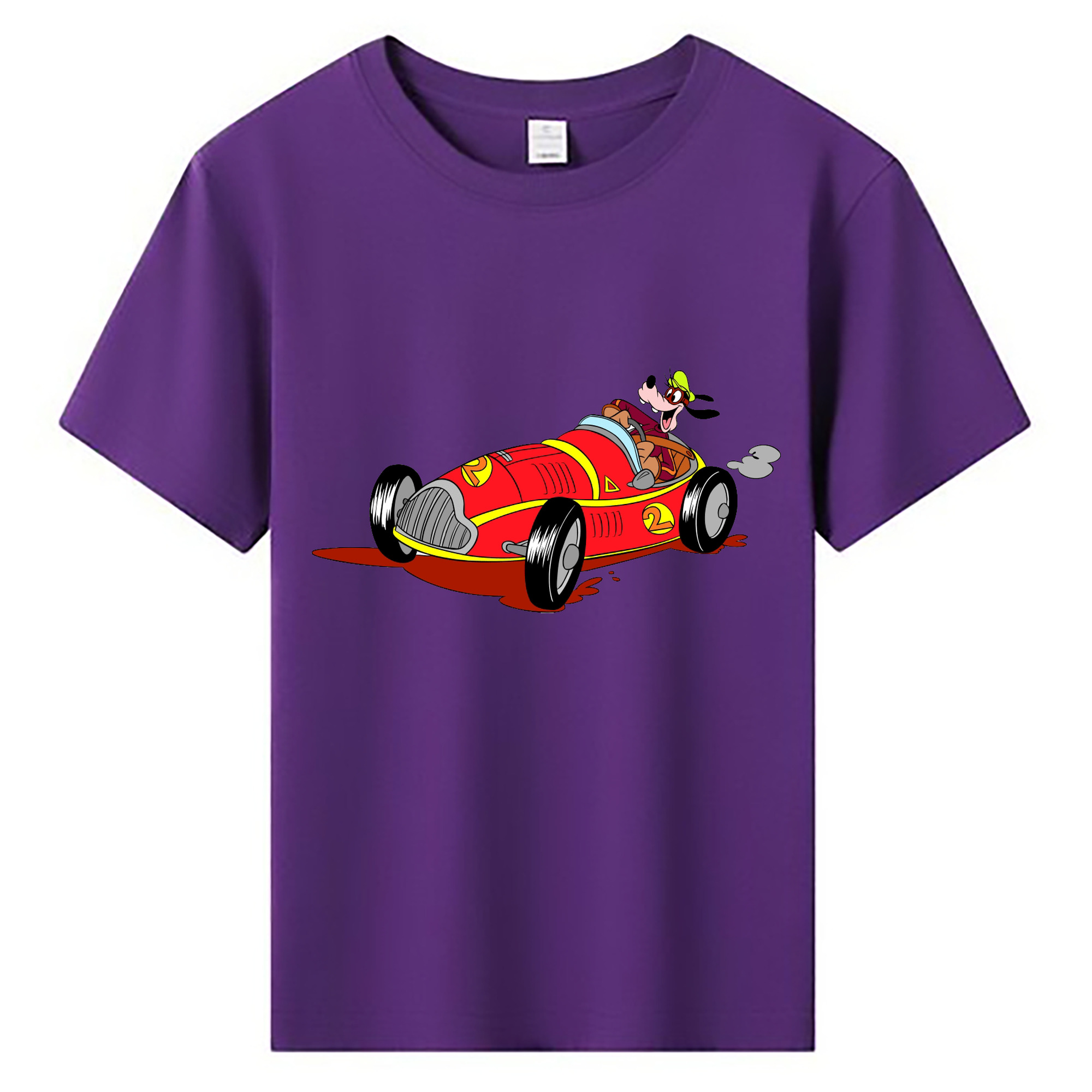 ミッキーマウス Mickey Mouse 綿100％キッズTシャツ（フロントプリント）