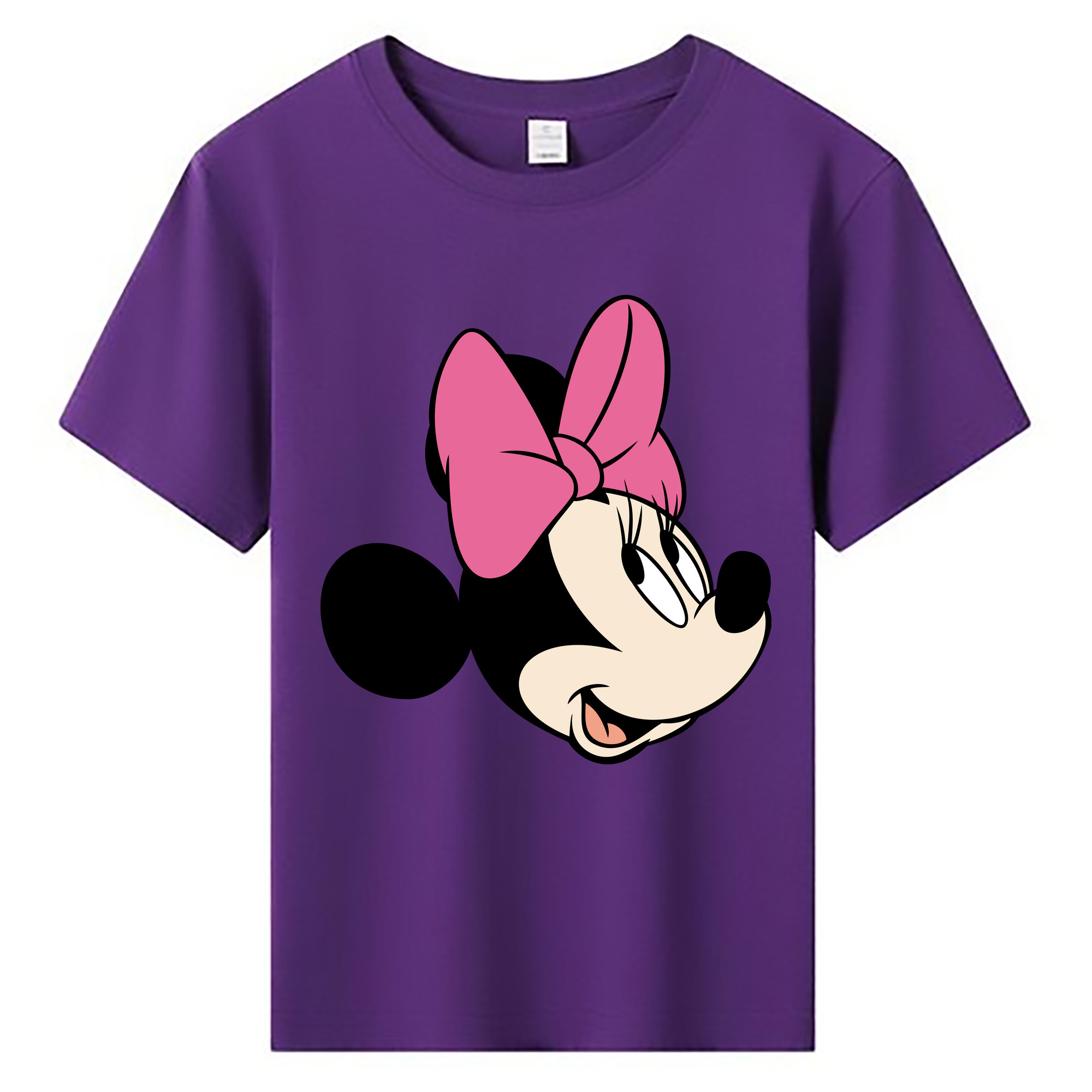 ミッキーマウス Mickey Mouse 綿100％キッズTシャツ（フロントプリント）