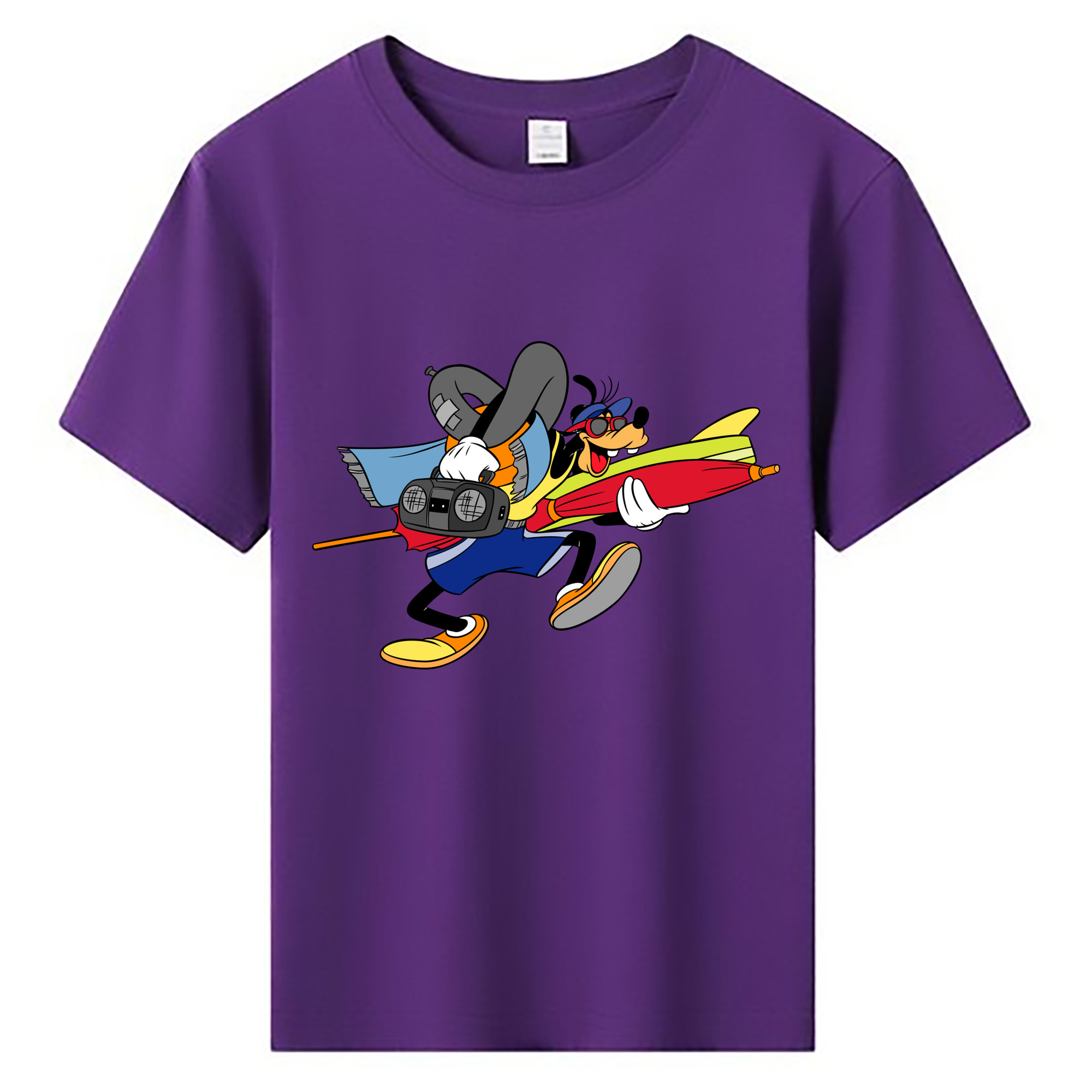 ミッキーマウス Mickey Mouse 綿100％キッズTシャツ（フロントプリント）