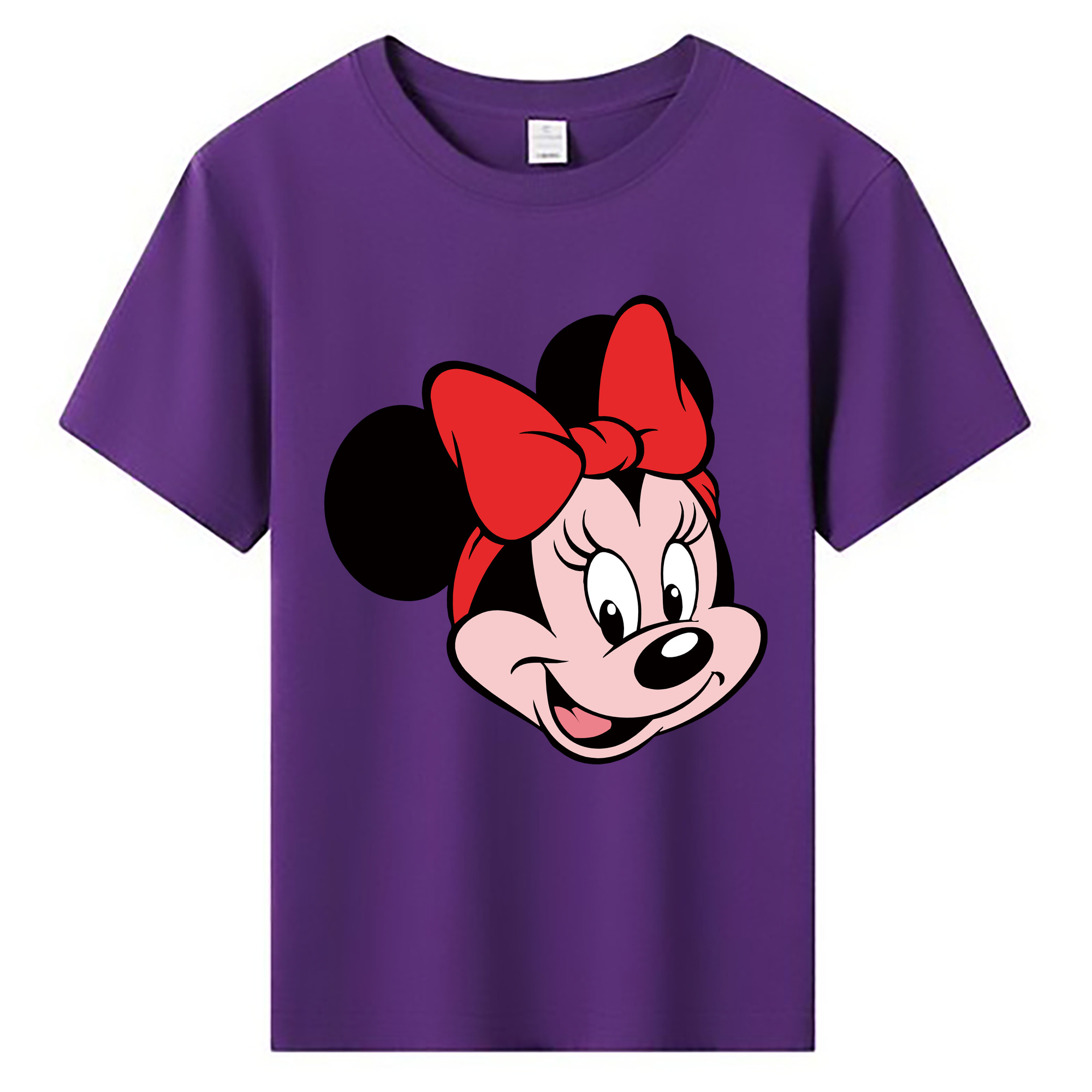ミッキーマウス Mickey Mouse 綿100％キッズTシャツ（フロントプリント）