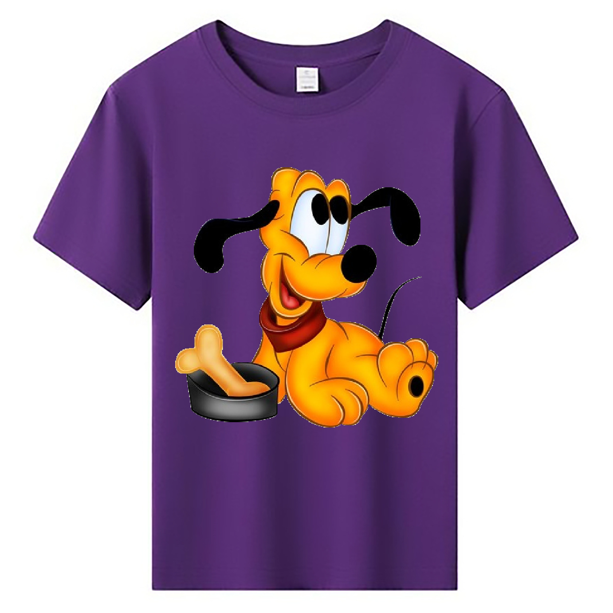 ミッキーマウス Mickey Mouse 綿100％キッズTシャツ（フロントプリント）
